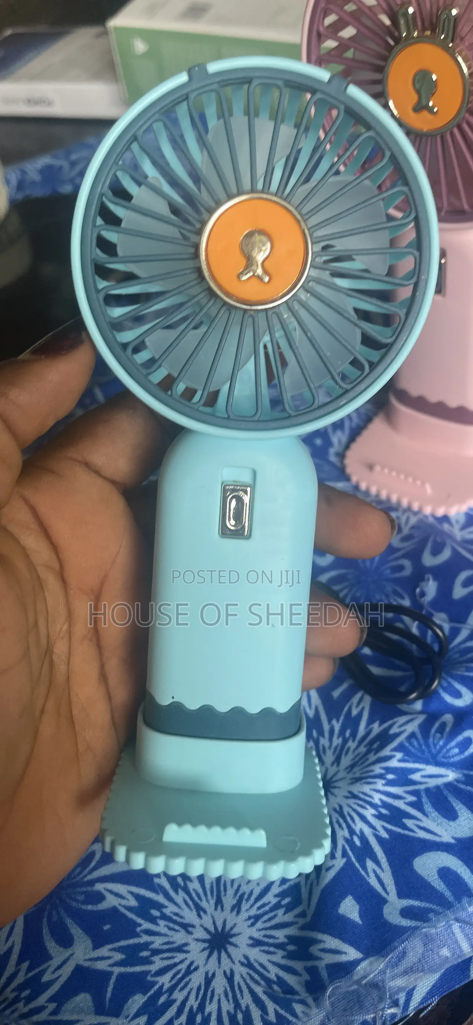 Portable Mini Rechargeable Fan