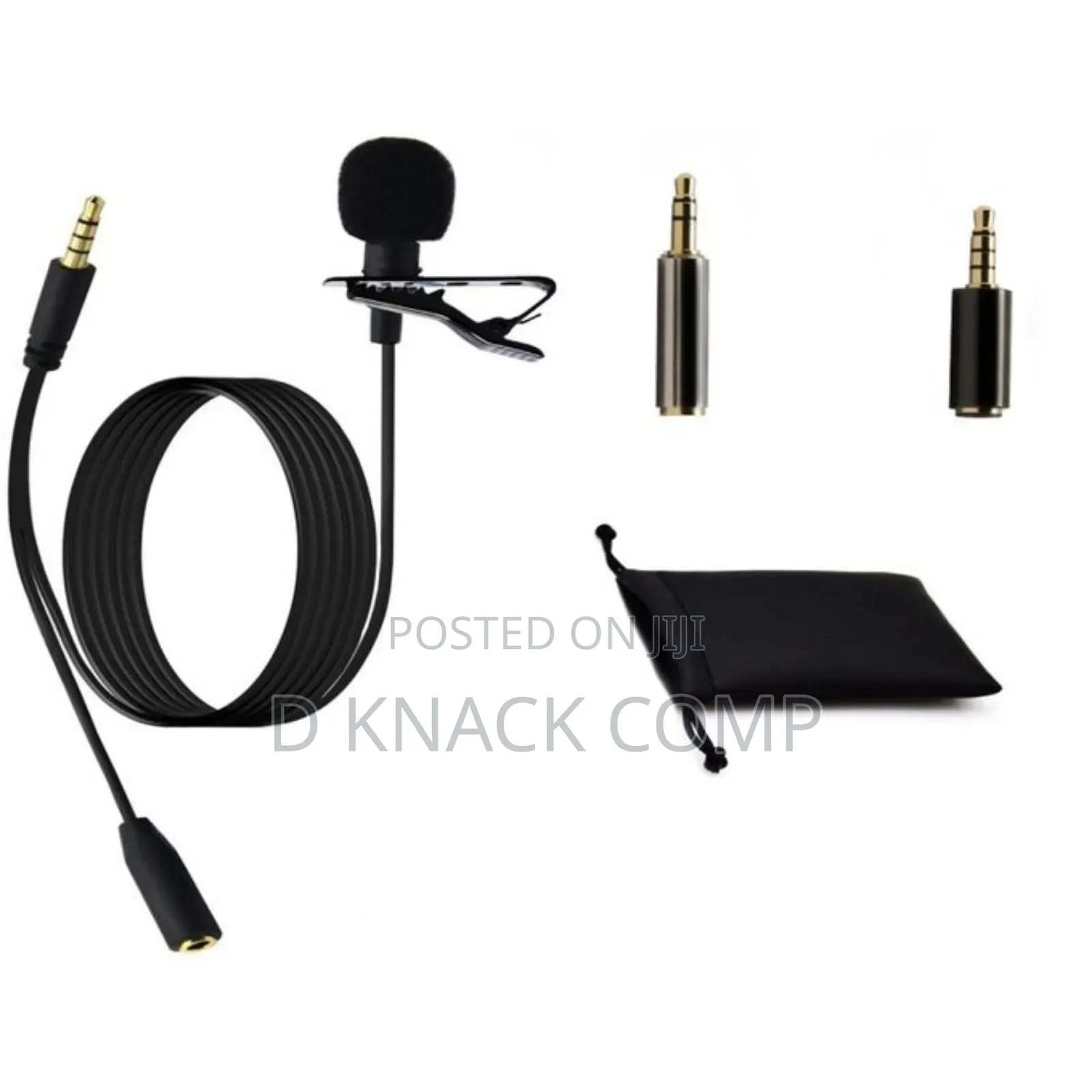Professional Clip Lavalier Microphone for Smartphone