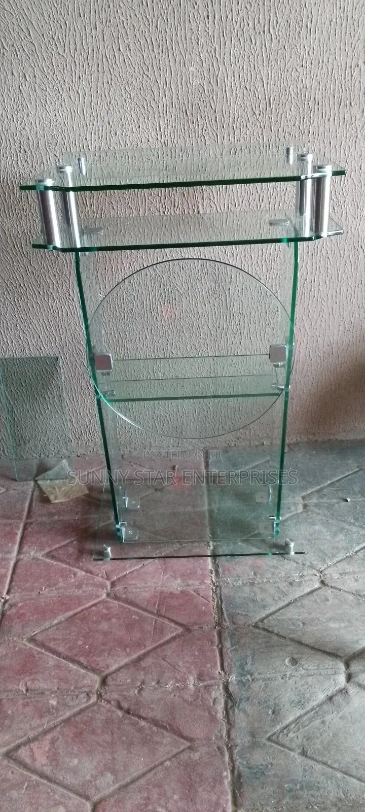 High Quality Executive Thick Glass Pulpit for Church