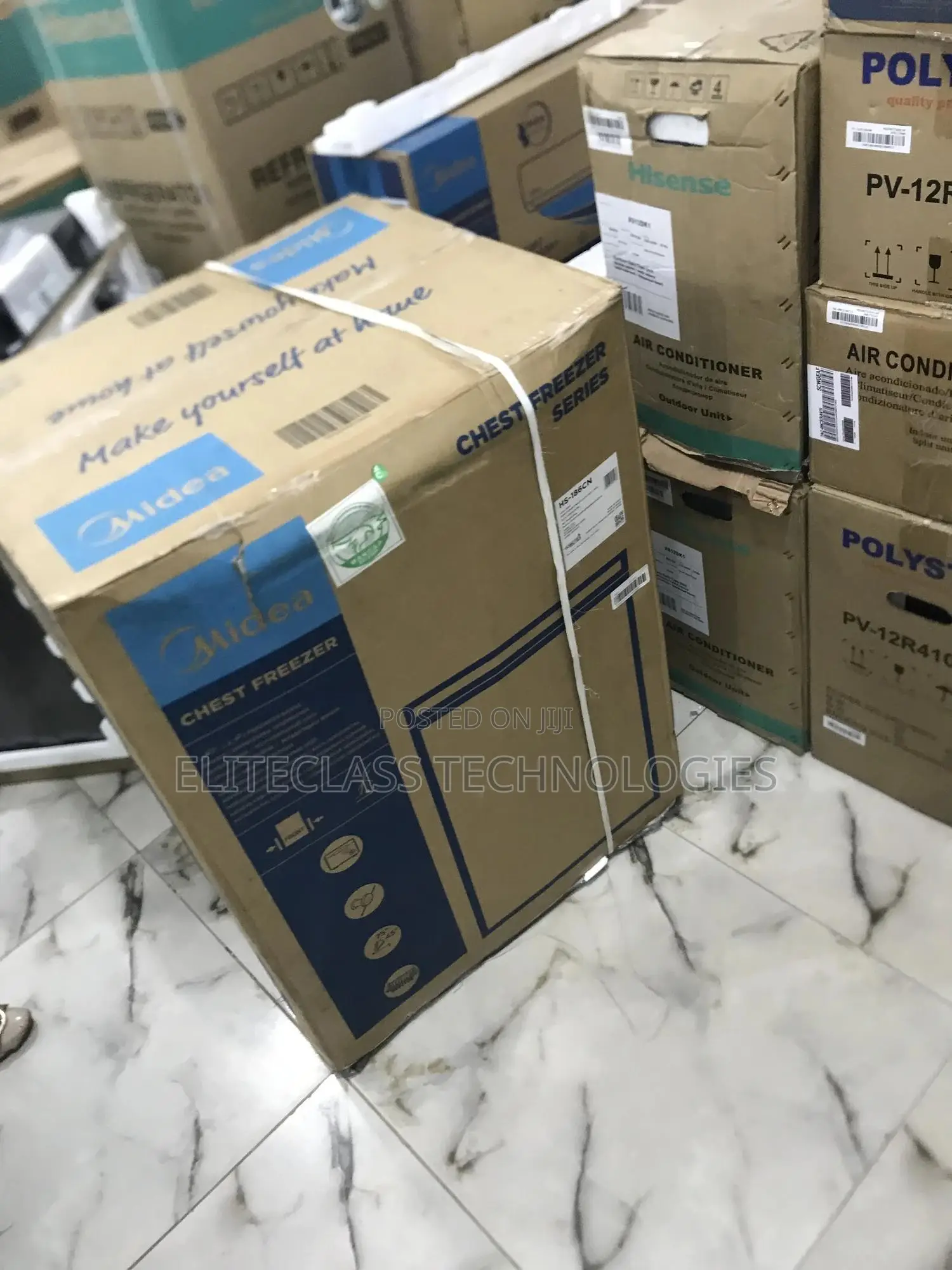 Midea ''Fast Freeze'' 150l Chest Freezer
