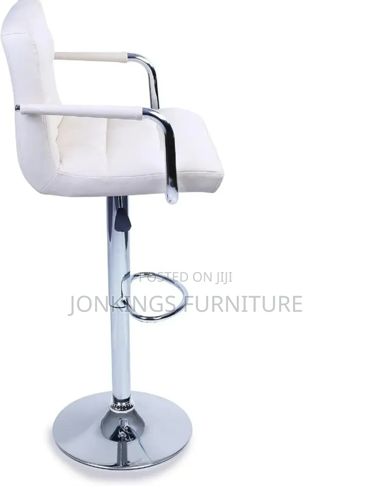 Leather Padded Bar Stool