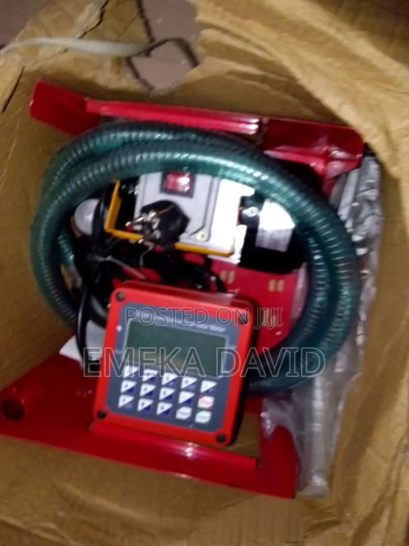 Flow Meter With Complete Set,Hose, Electric Pump and Nozzle