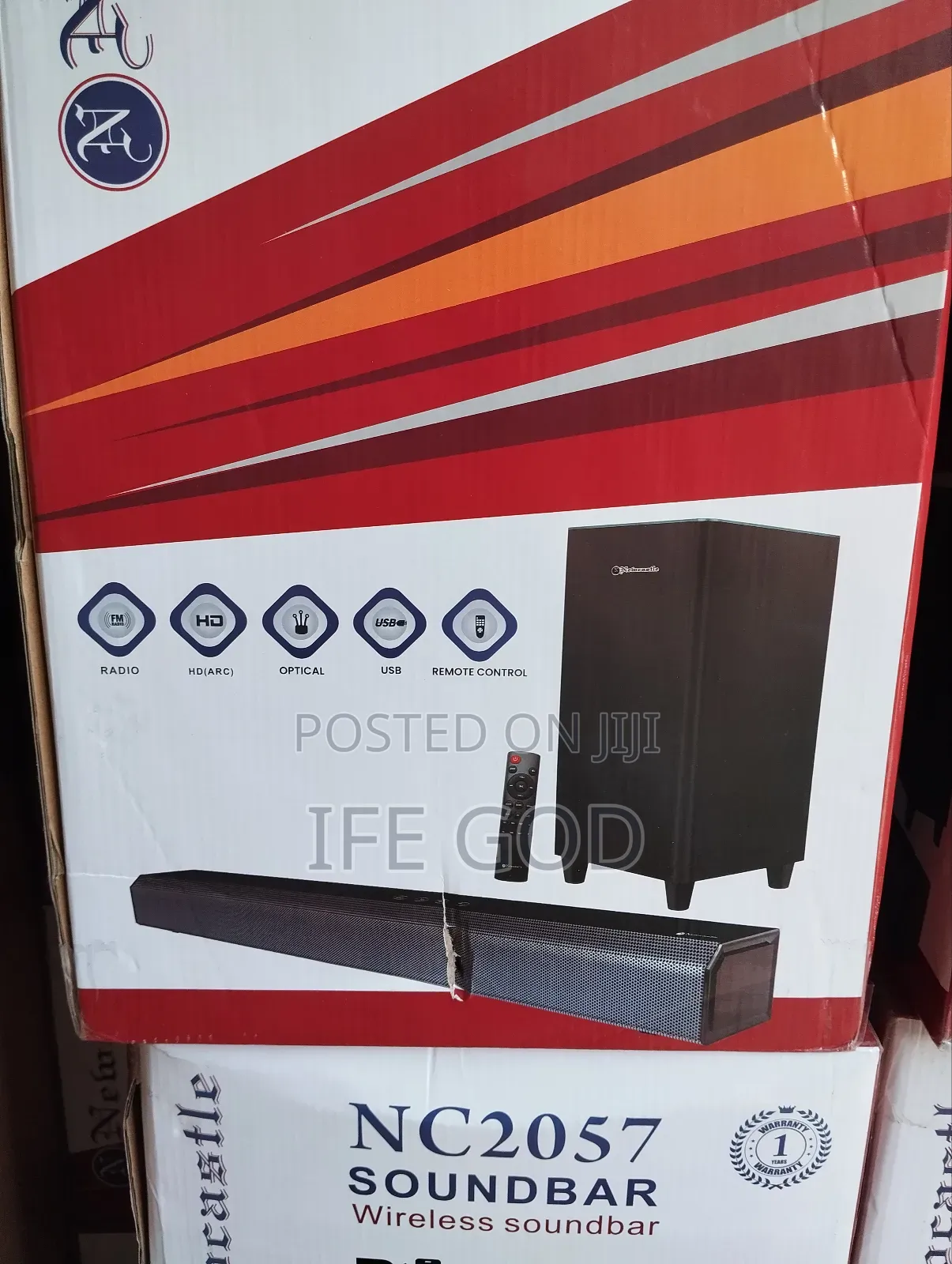 Original Newcastle Powerful Soundbar 350watts Bluetooth USB