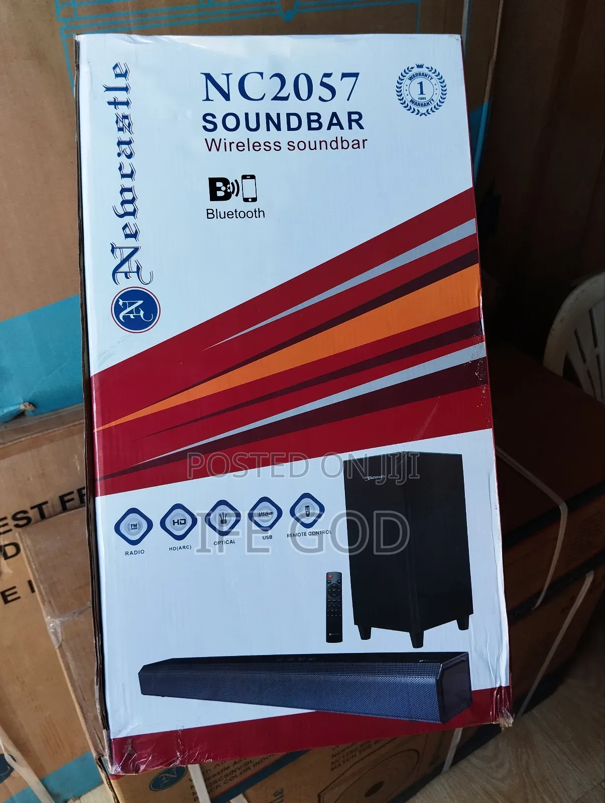 Original Newcastle Powerful Soundbar 350watts Bluetooth USB