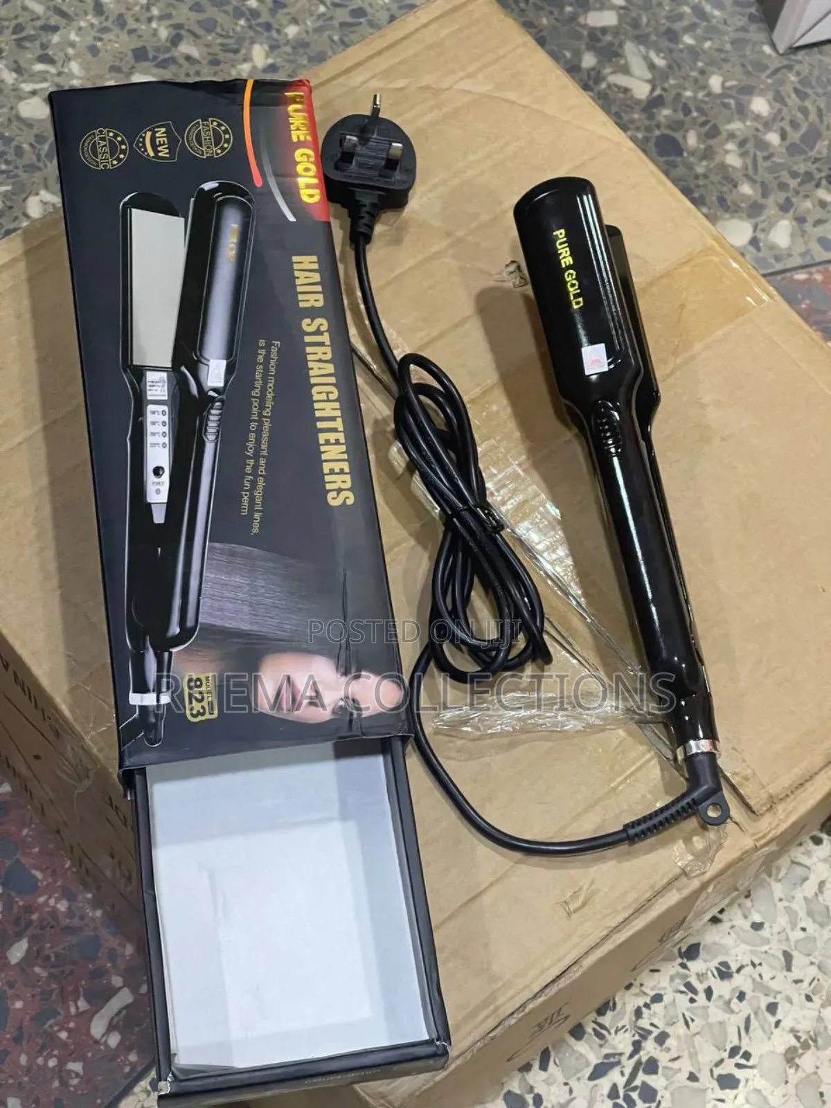 Pure Gold (80W) Hair Straightener