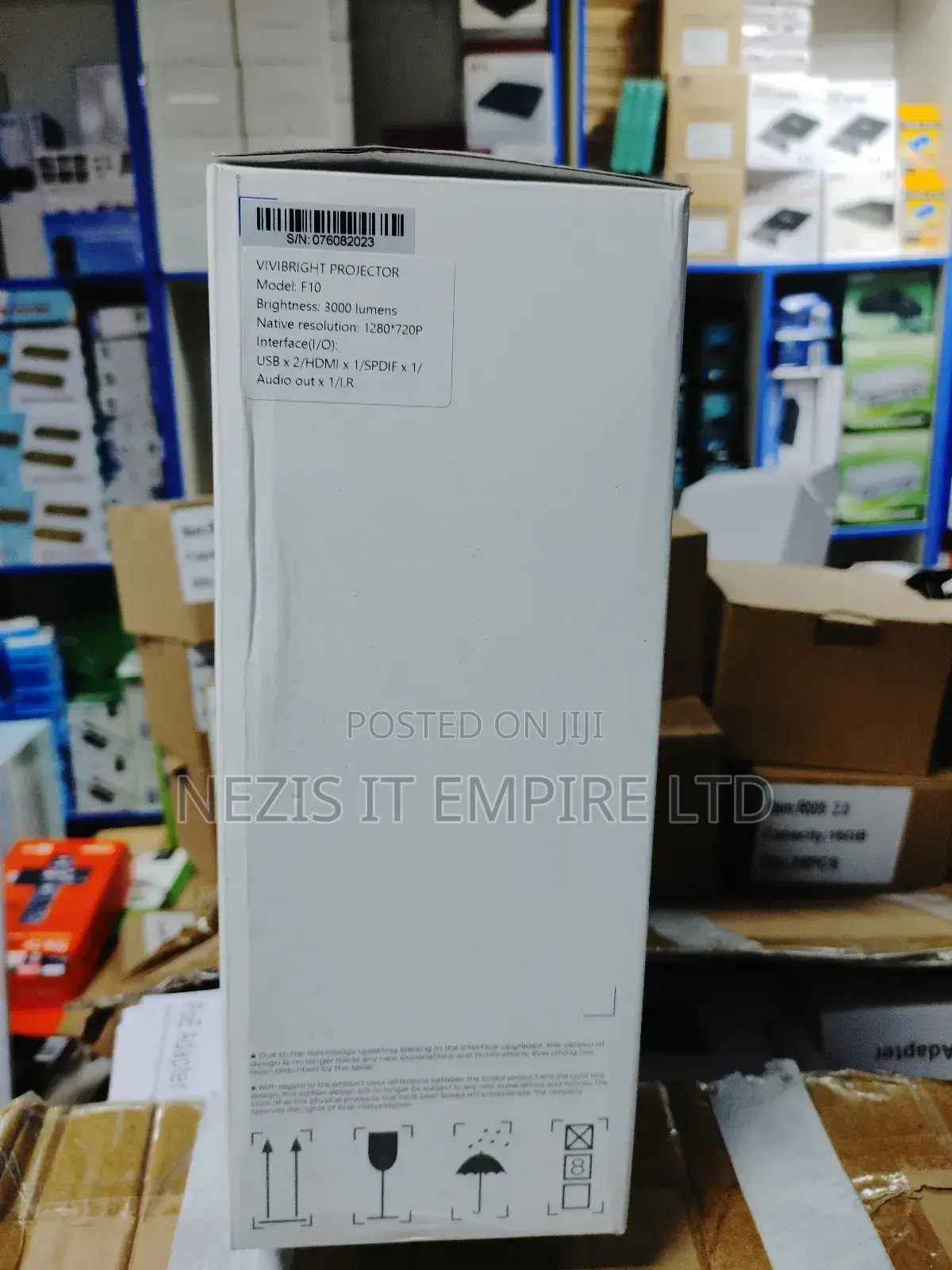 Vivi Bright F10 Projector 2800 Lumens