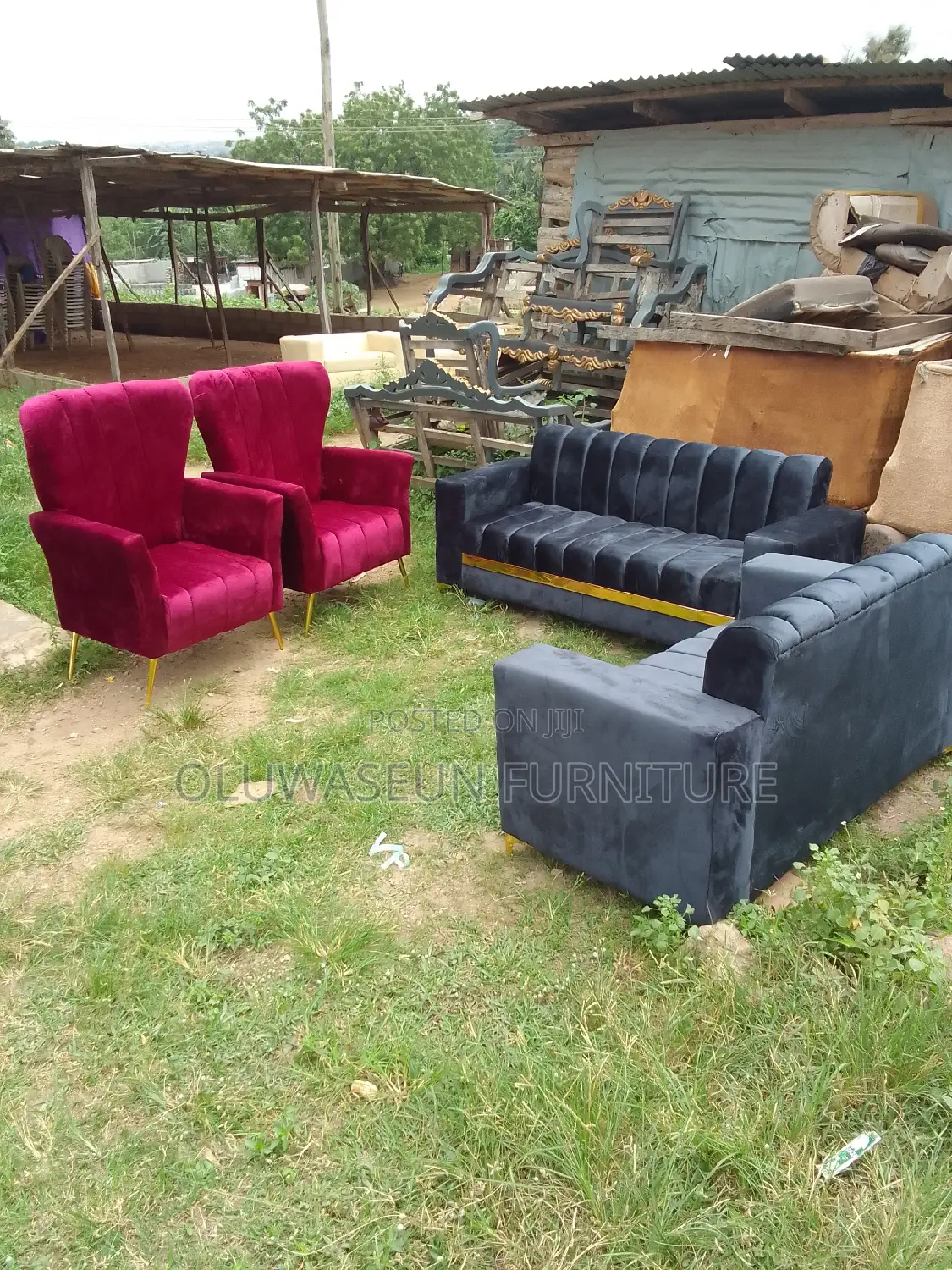 2luxury Royal Chair With 3 Sitter and 2 Sitter