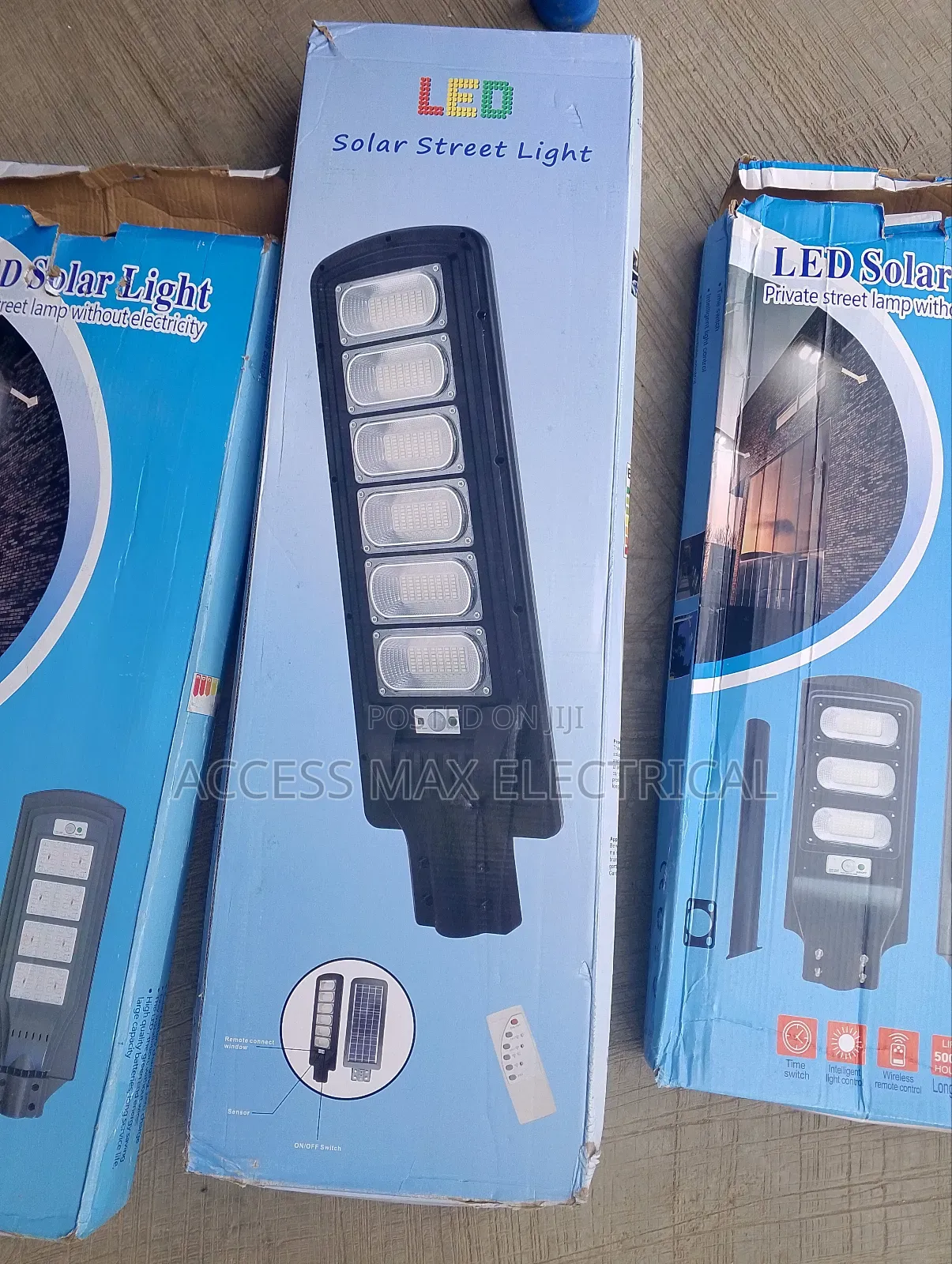 500watt Solar Lights 6 Eyes
