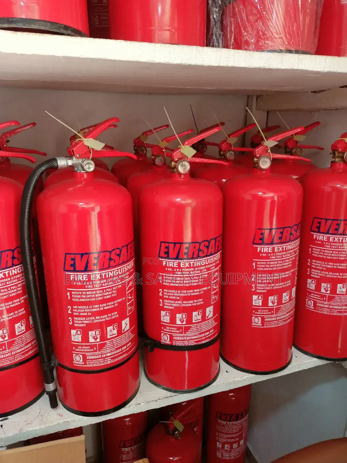 9kg DCP Fire Extinguisher (EVERSAFE)