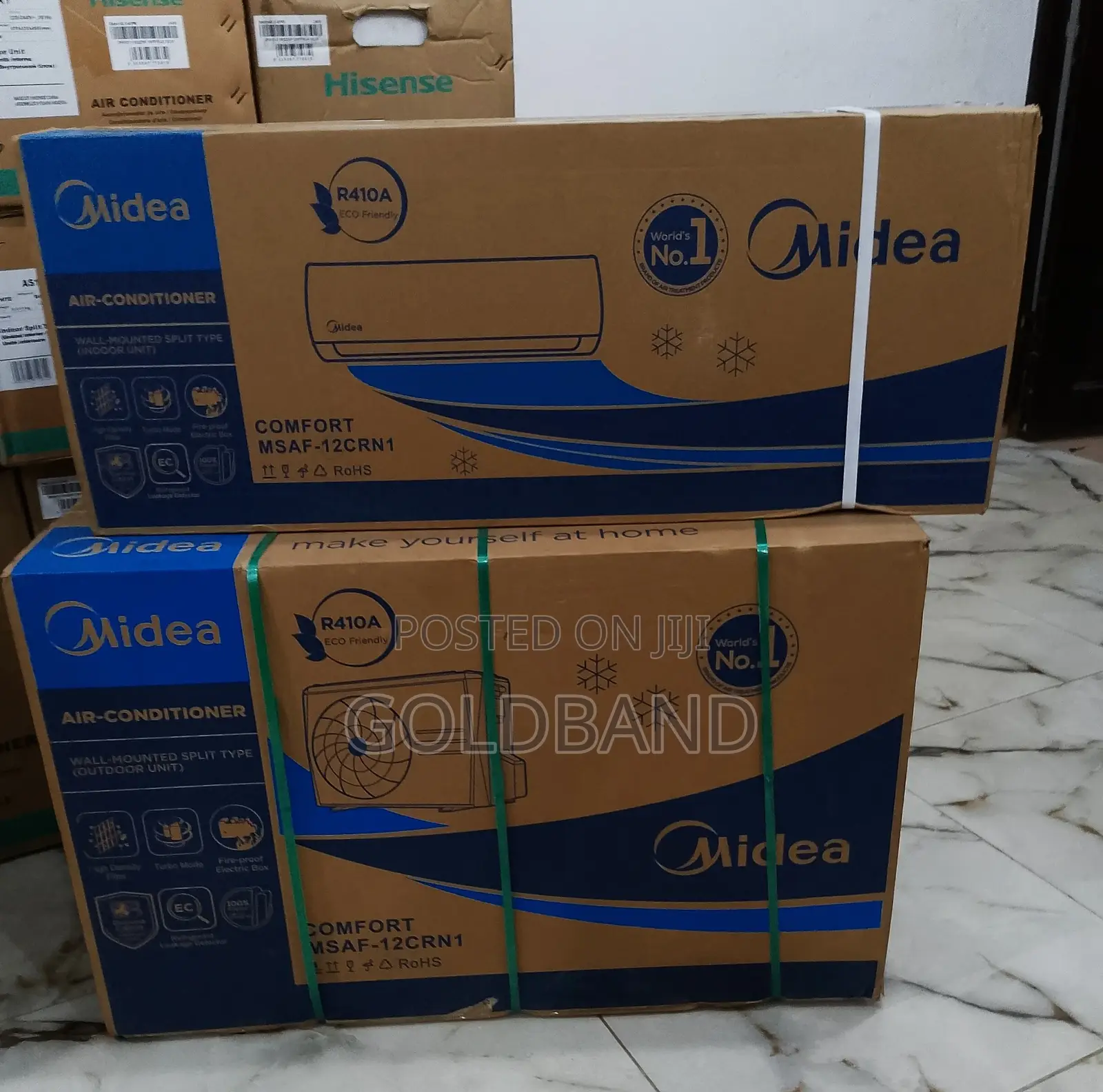 1.5hp Midea Dual Non-Inverter Fast Chilling AC
