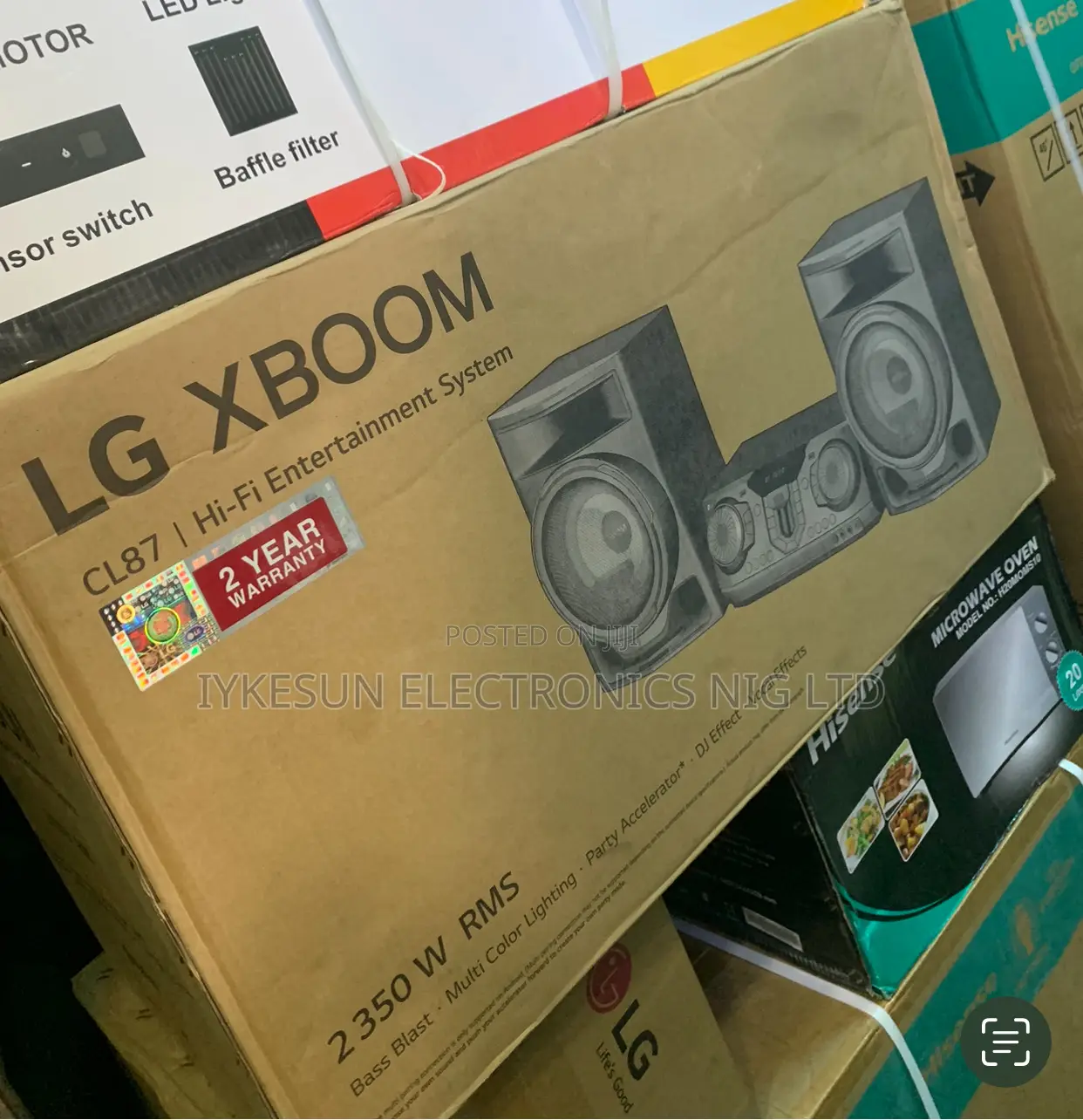 Original LG Powerful XBOOM 2350watts Hi-Fi Bluetooth Etc