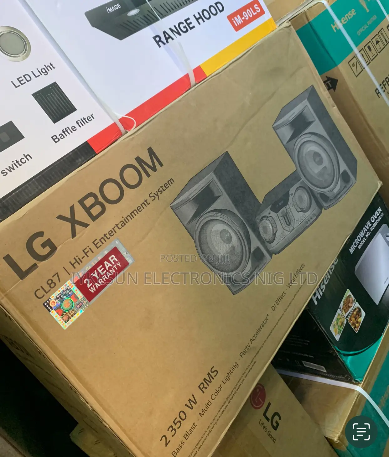 Original LG Powerful XBOOM 2350watts Hi-Fi Bluetooth Etc
