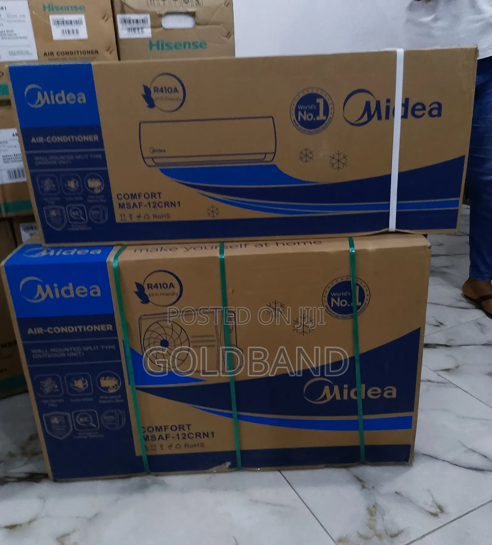 1.5hp Midea Dual Non-Inverter Comfort-Enhancing AC