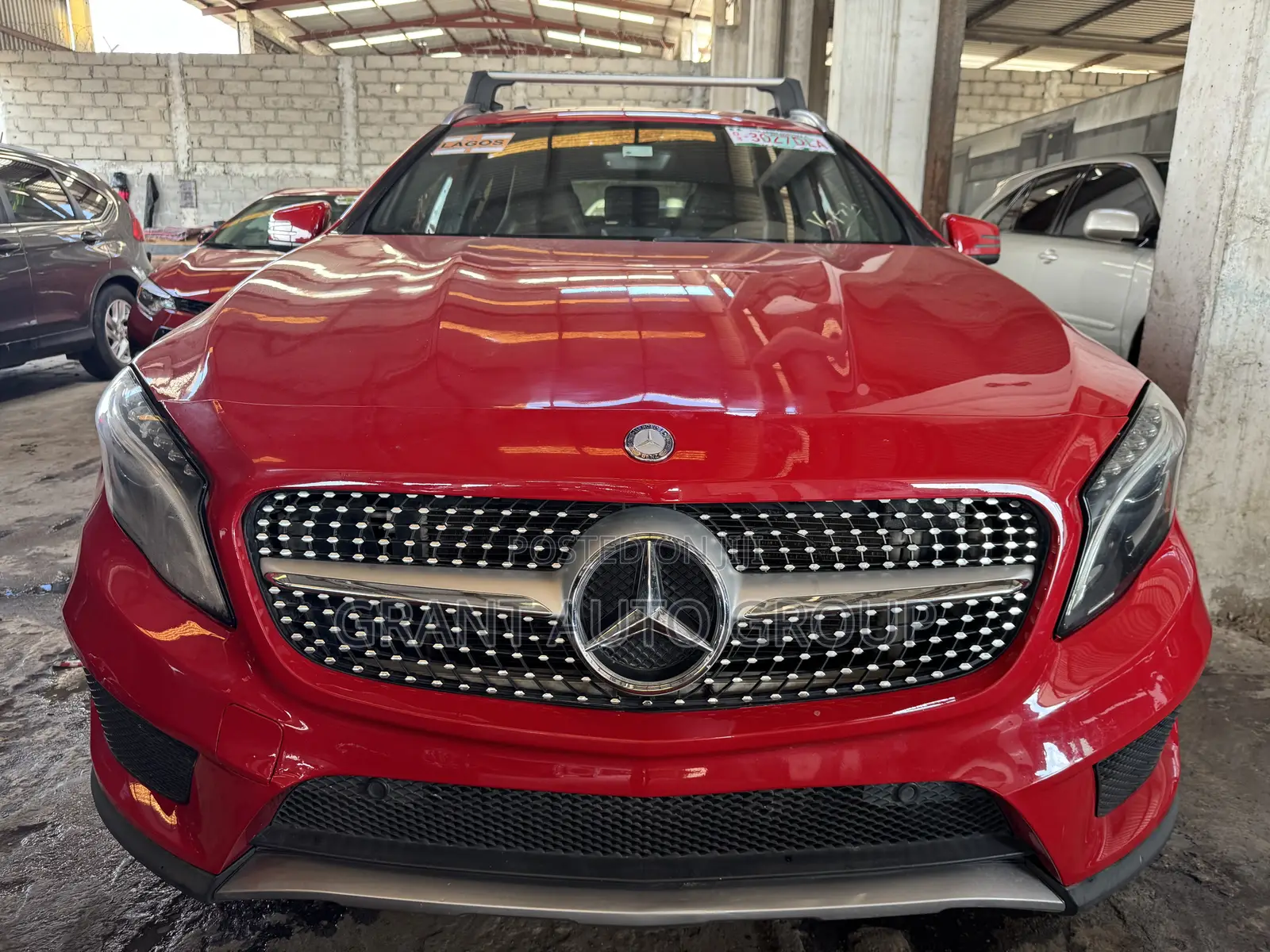 Mercedes-Benz GLA 250 2015 Red