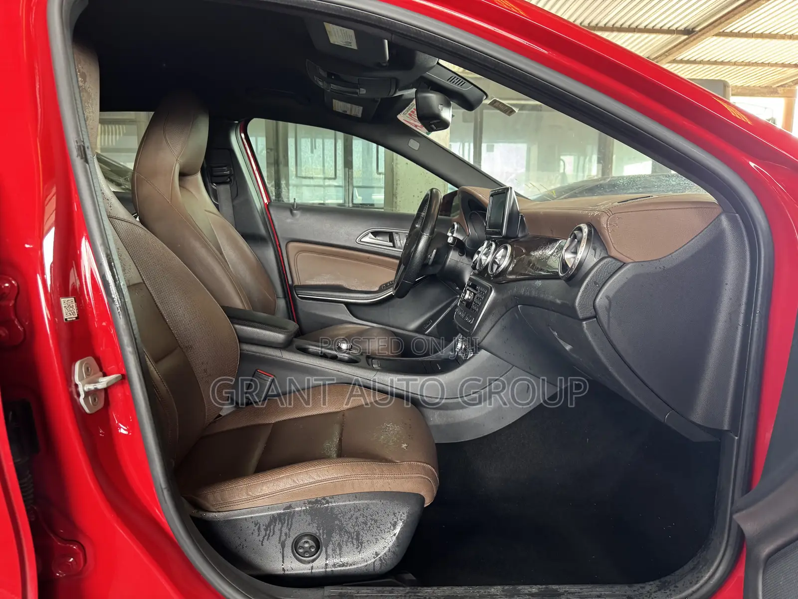 Mercedes-Benz GLA 250 2015 Red