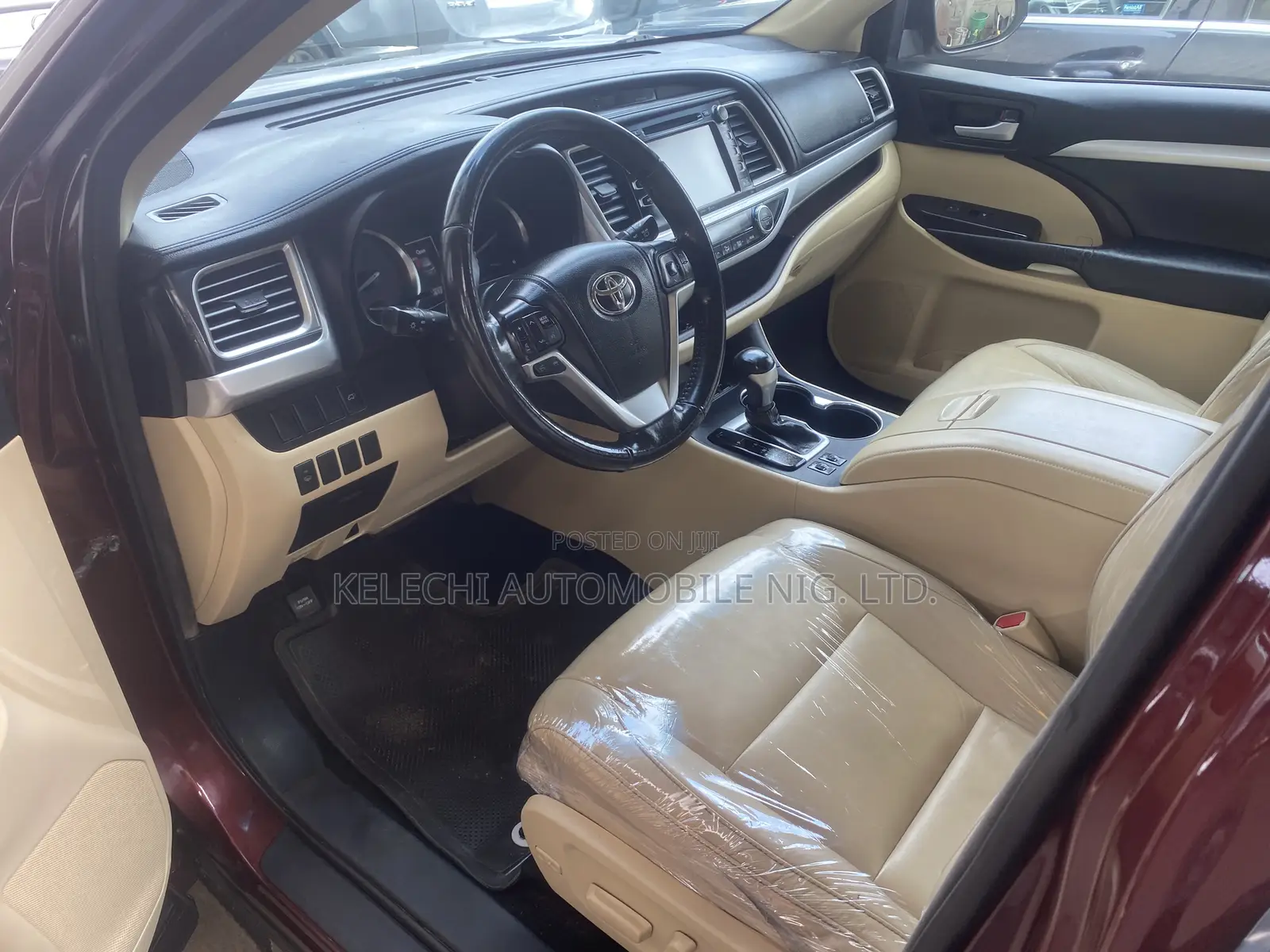 Toyota Highlander 2015 Red