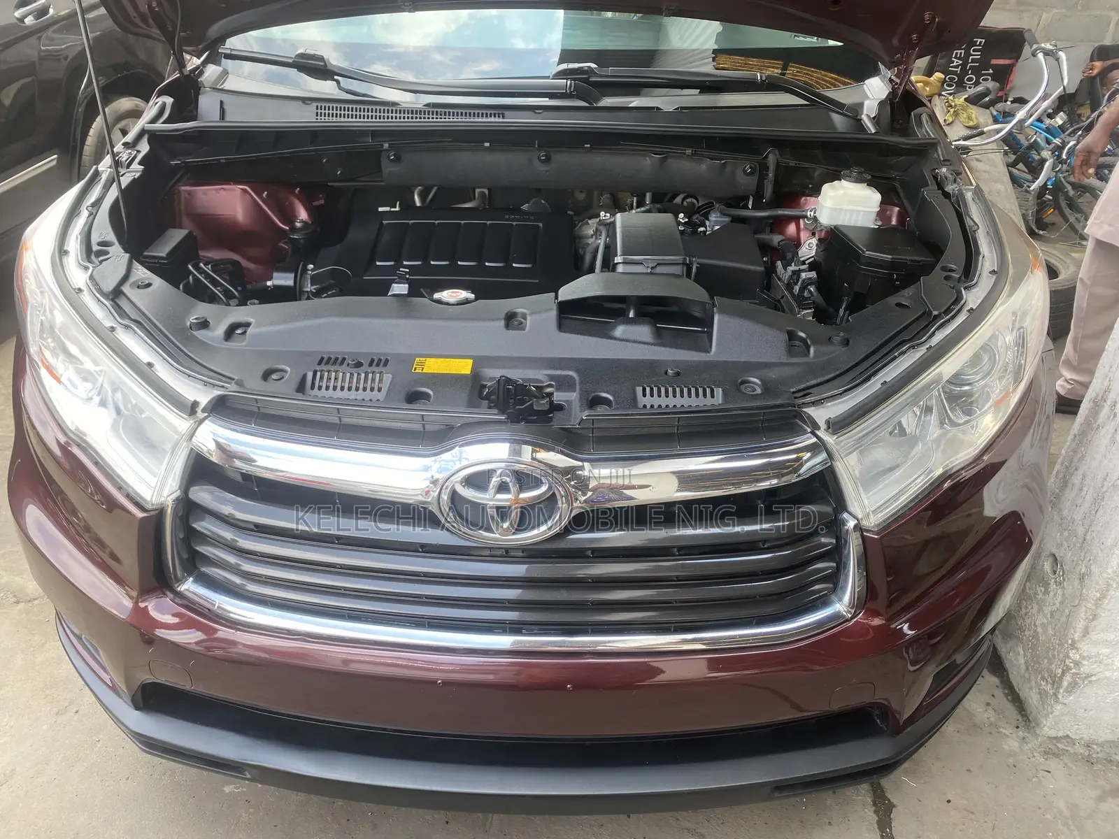 Toyota Highlander 2015 Red