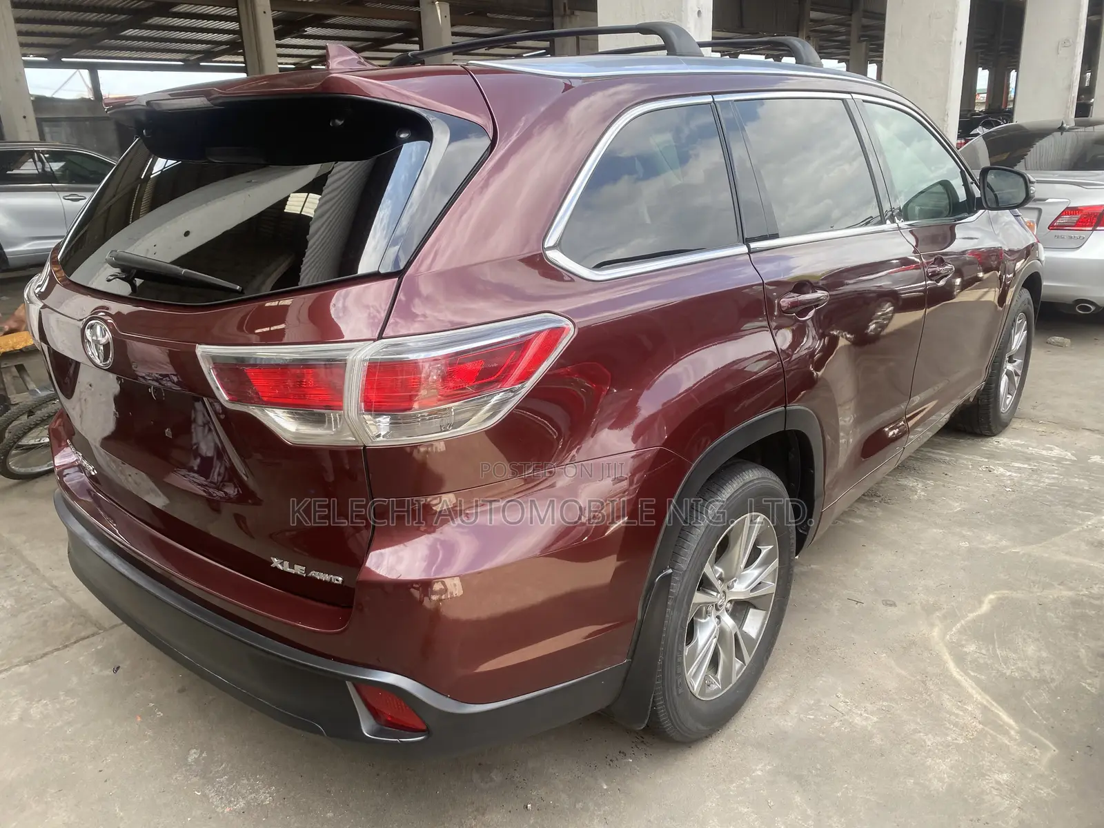 Toyota Highlander 2015 Red
