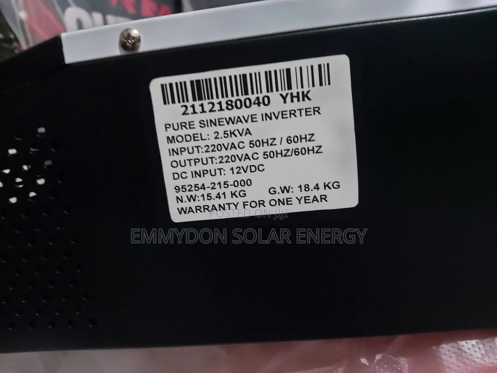 Original Yohako 2.5kva 12v Inverter