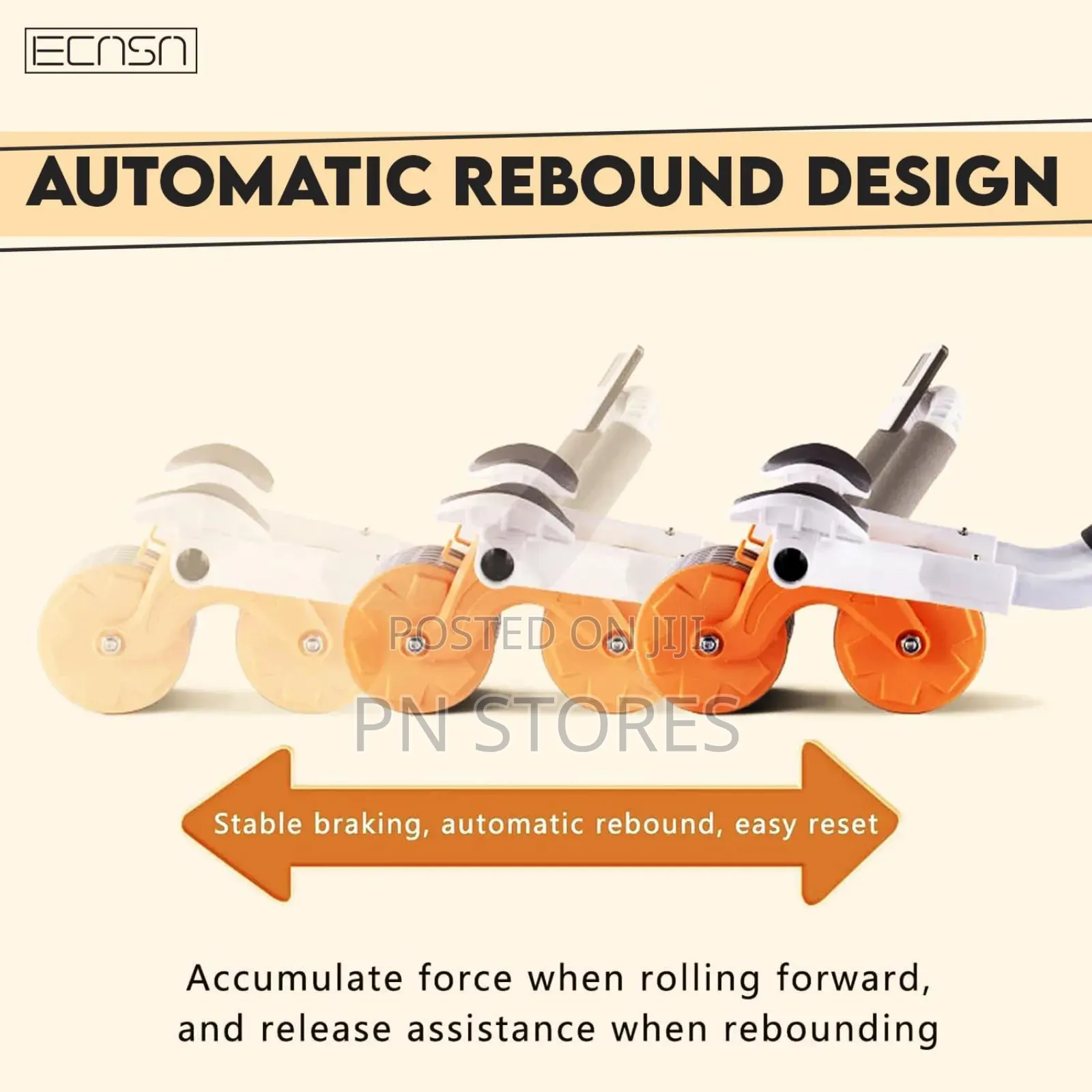 Automatic Rebound Ab Abdominal Roller