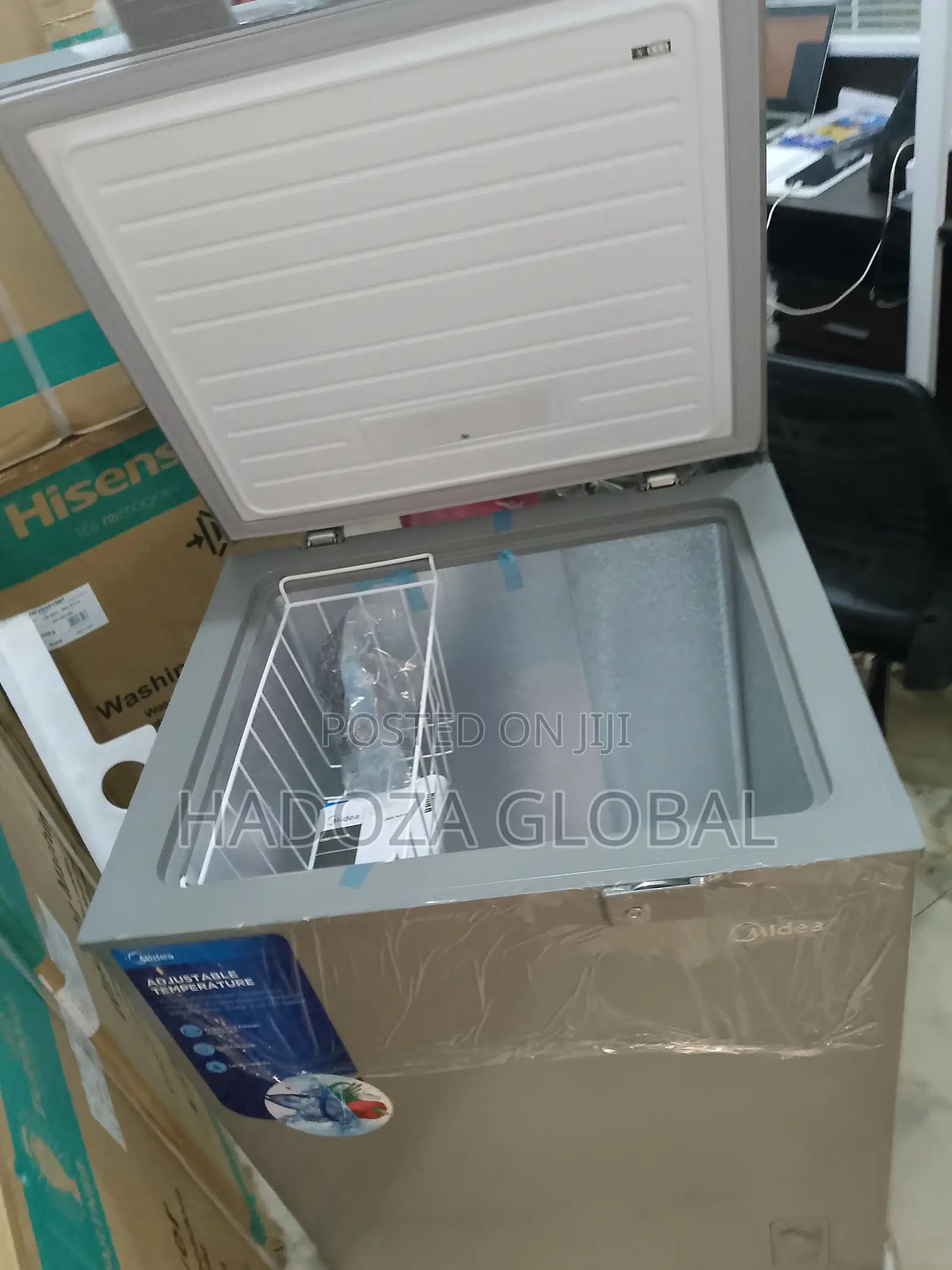 Midea New-in Chest Freezer +Fast Cooling+Energy Saving