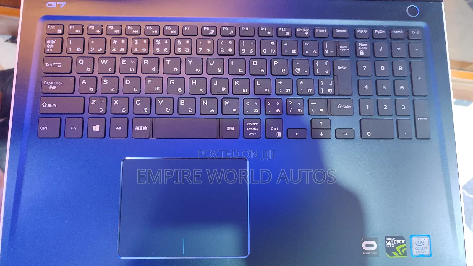 Laptop Dell G7 17 7000 16GB Intel Core I7 SSD 512GB