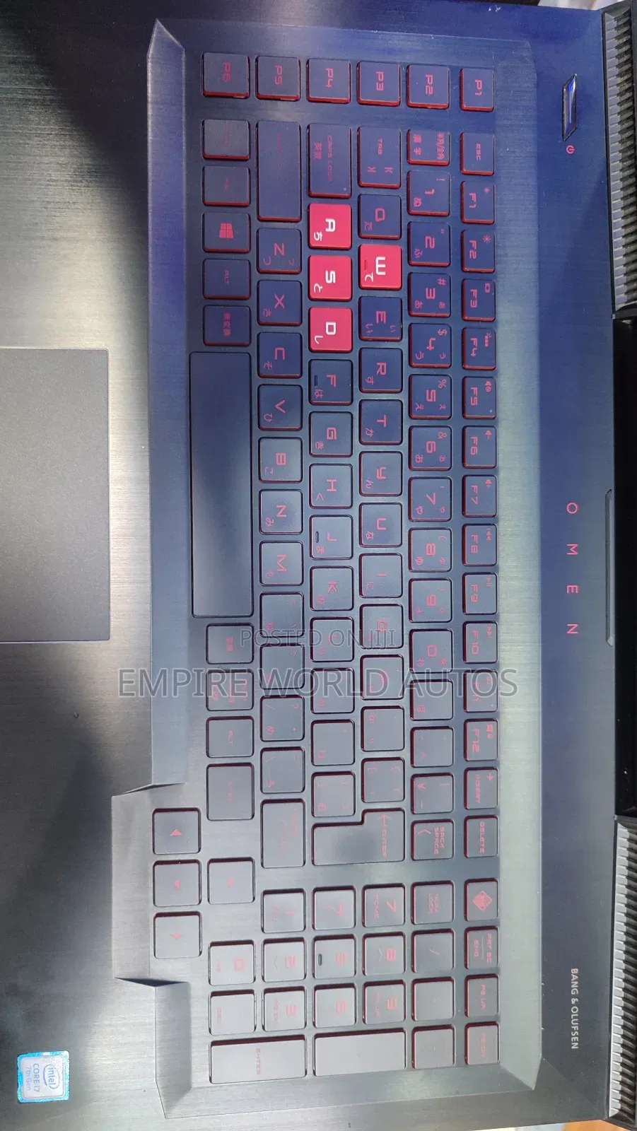Laptop HP Omen 17-An188nr 16GB Intel Core I7 SSD 512GB
