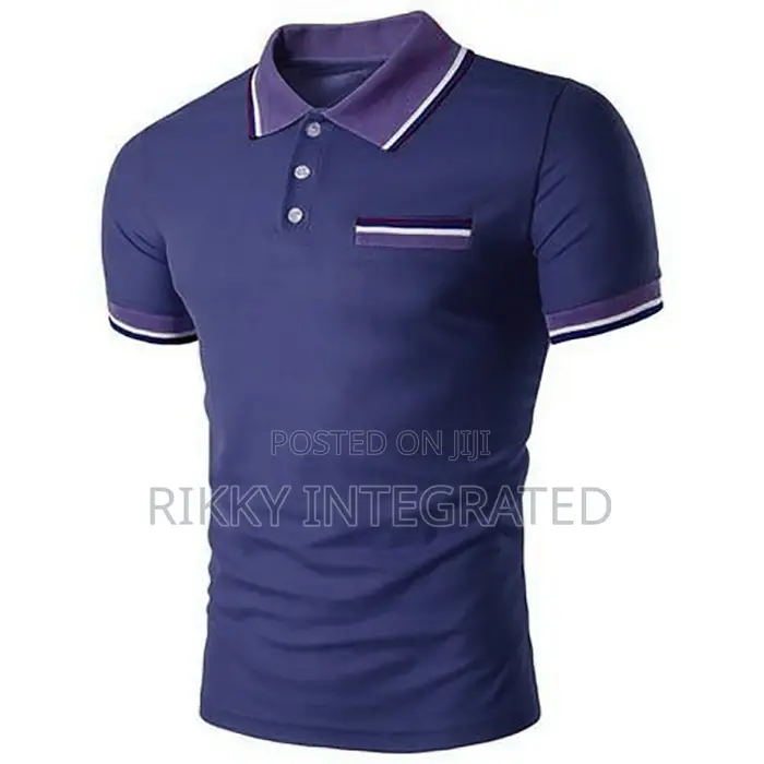 Flock Printed Polo Shirts T-Shirts for Security Teams