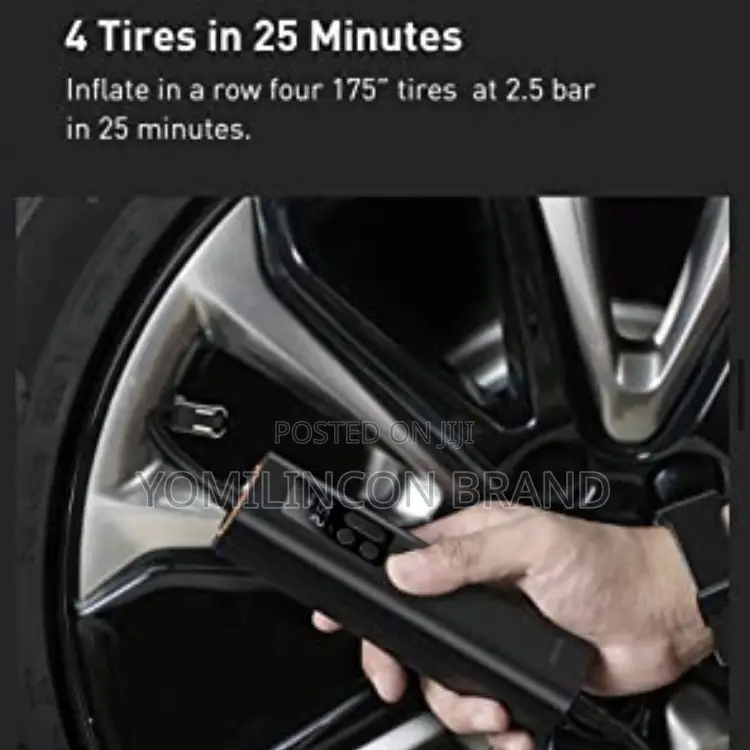 Baseus Super Mini Inflator Pump Air Compressor Tire Pump