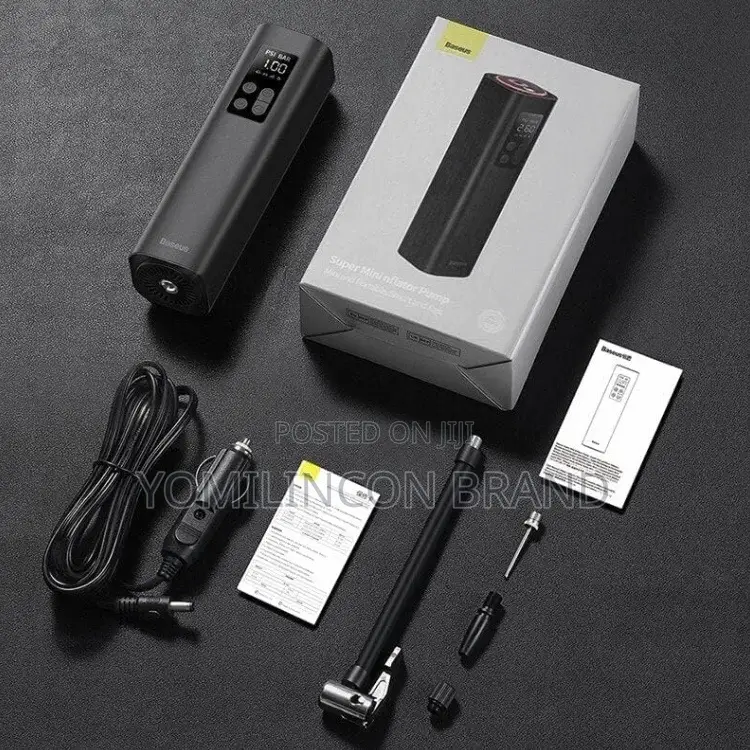 Baseus Super Mini Inflator Pump Air Compressor Tire Pump