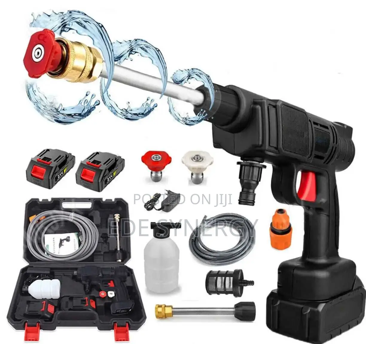 Heavy Duty Wireless High Pressure Car Washer Gadget