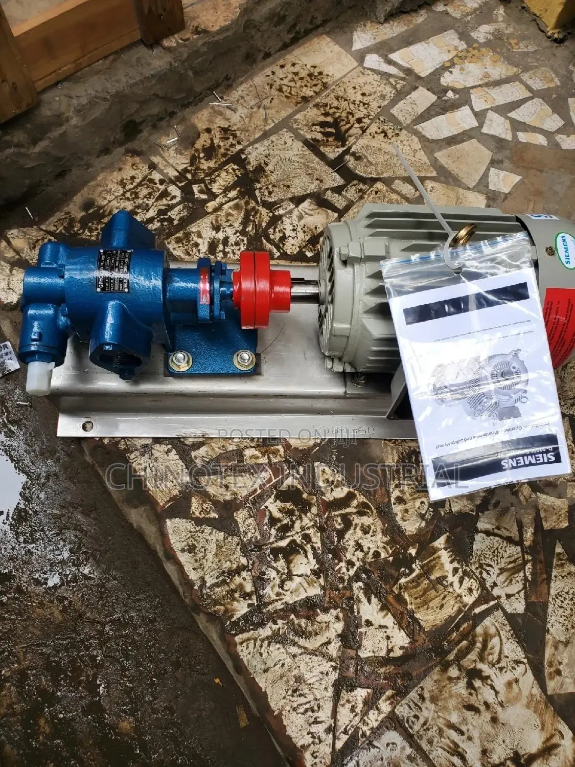 1.5" Inch Oil Transfer Gear Pump for Diesel, Palm Oil, Paints Etc.