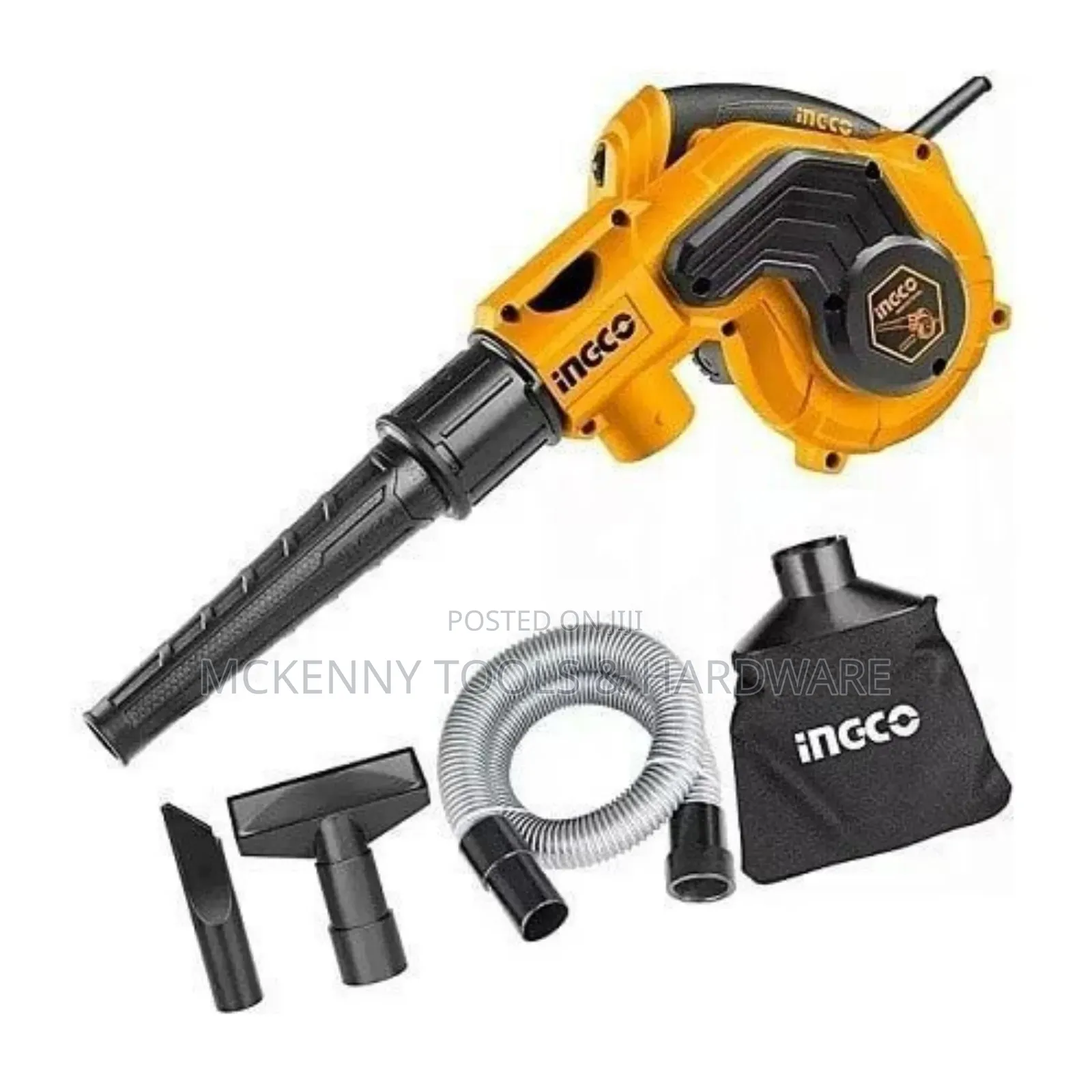Ingco 2 in 1 Vacuum Blower 800W Dust Extractor CPU Blower