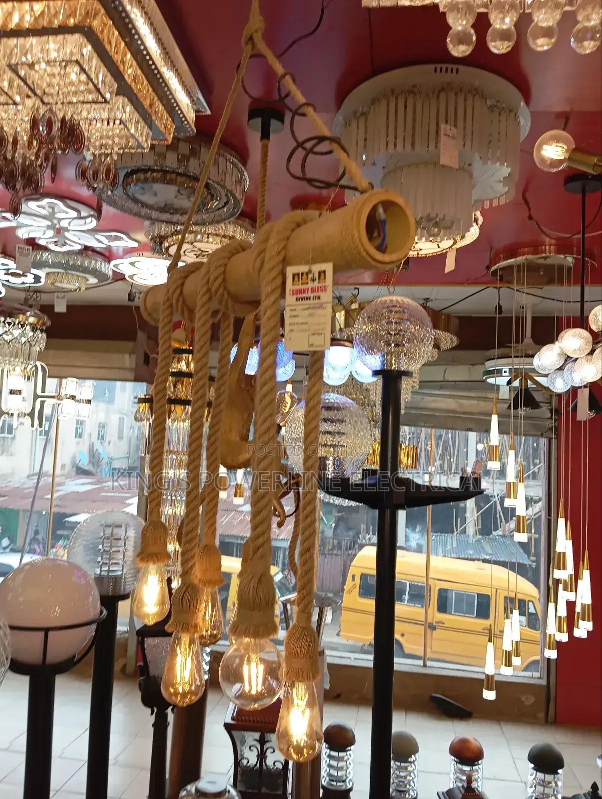 Rope Chandelier