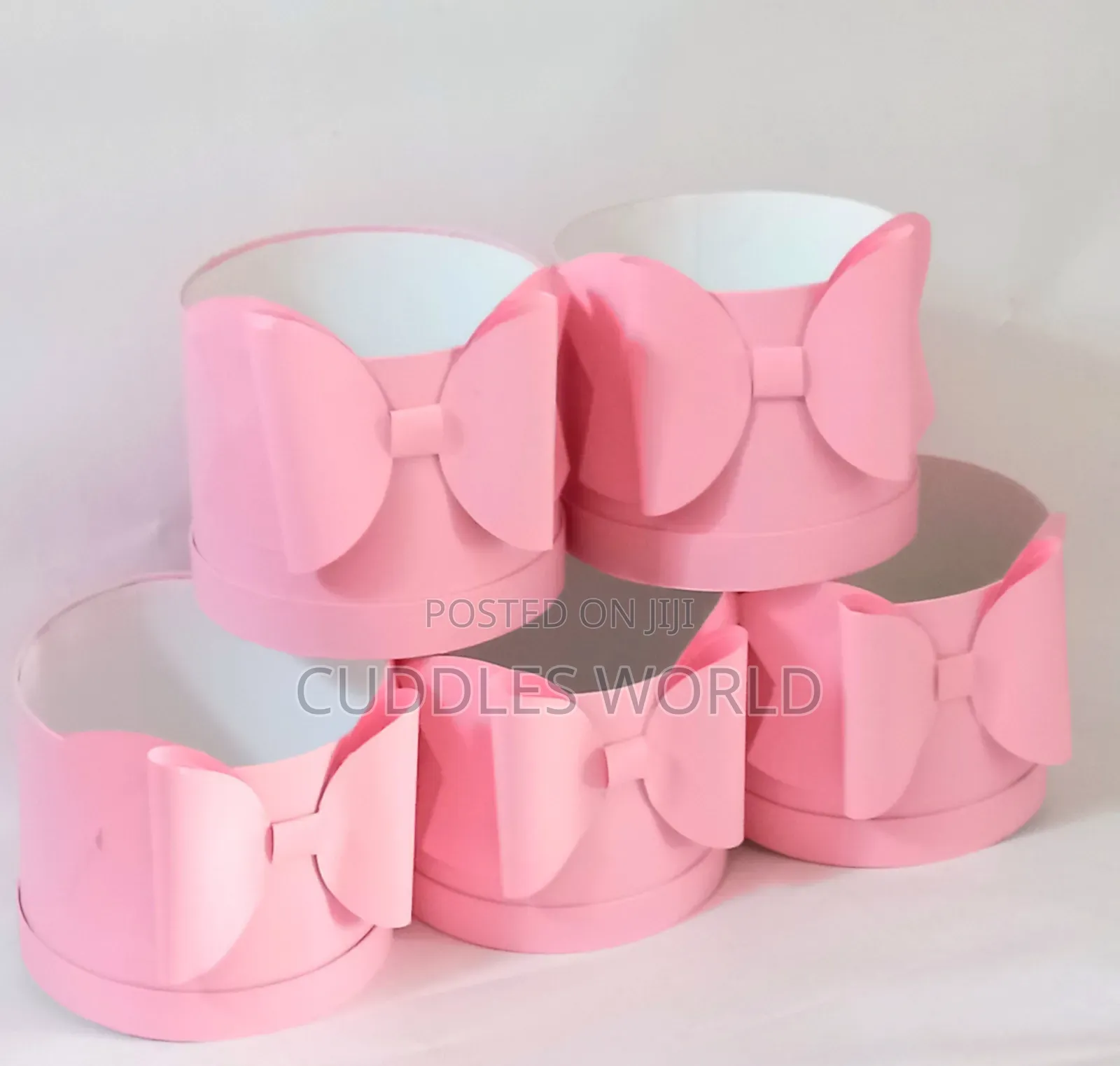 Round Bow Snack / Treat Box