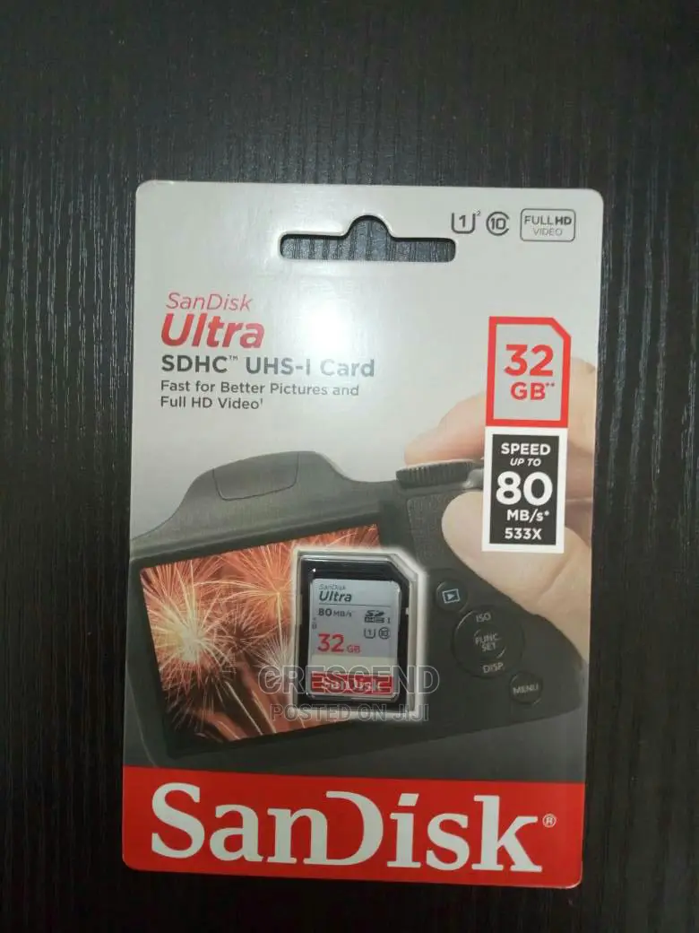 32gb Sd Card for Camera