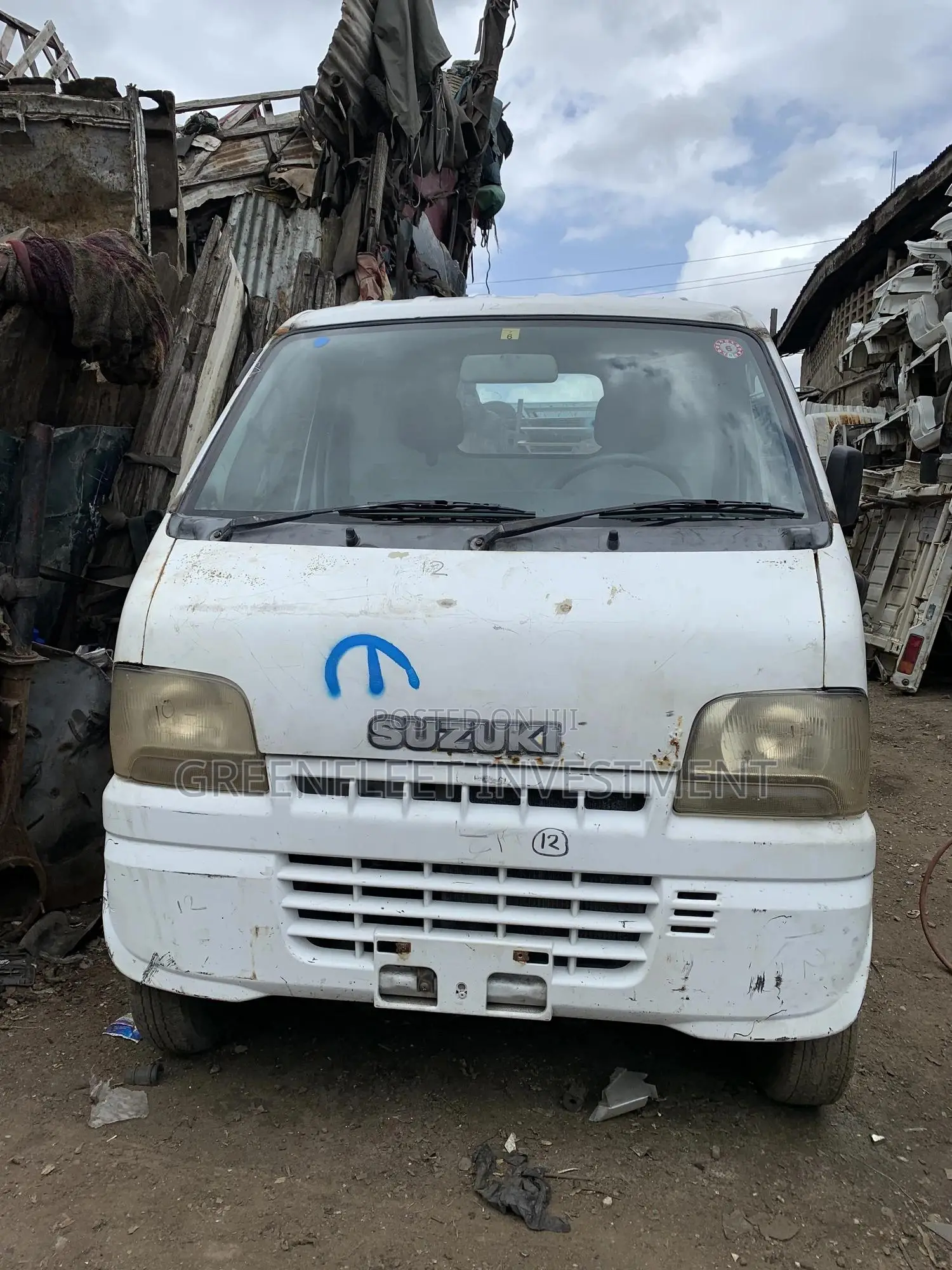 Suzuki Carry Manual Mini Truck 2008 White