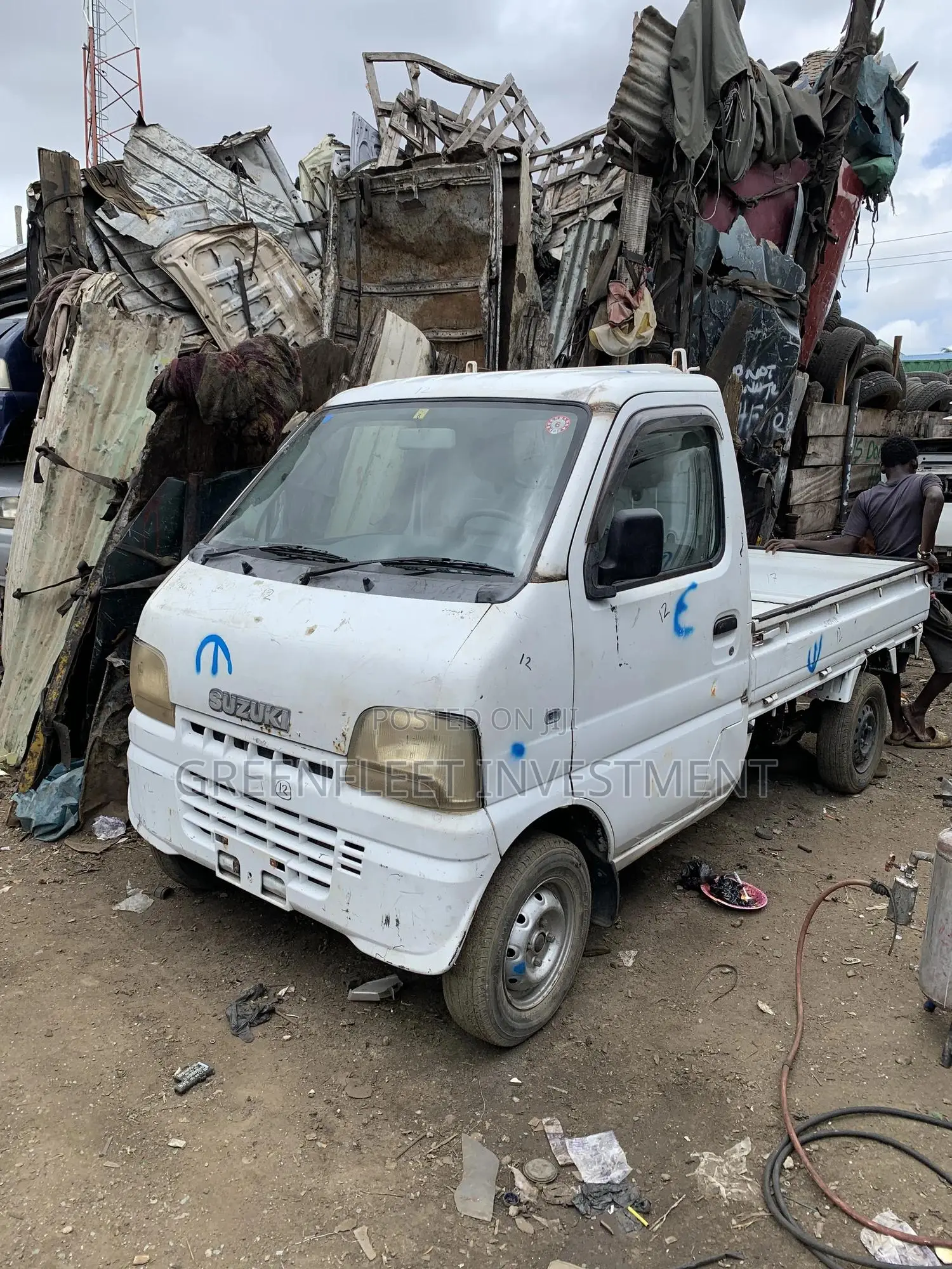 Suzuki Carry Manual Mini Truck 2008 White