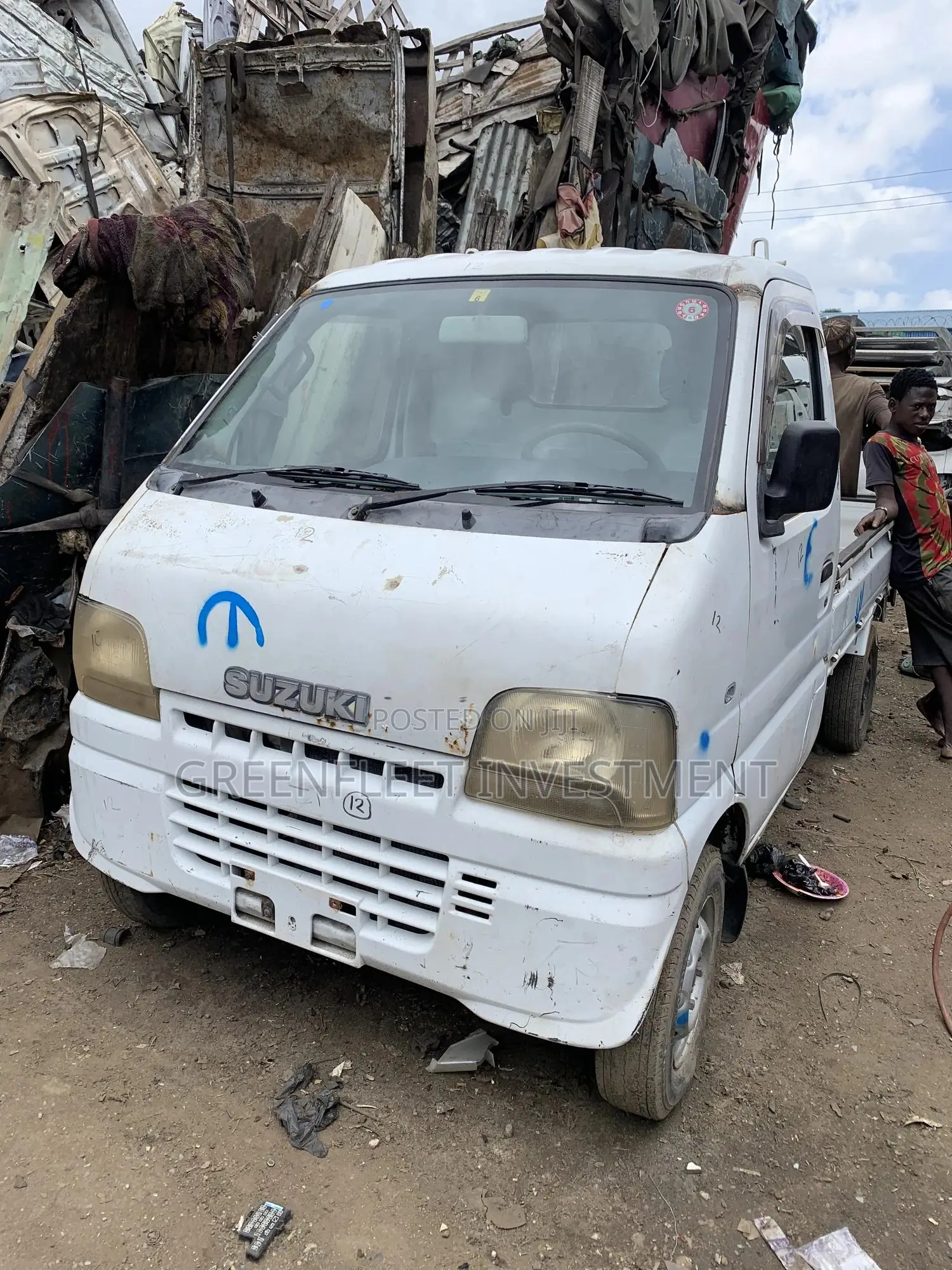 Suzuki Carry Manual Mini Truck 2008 White