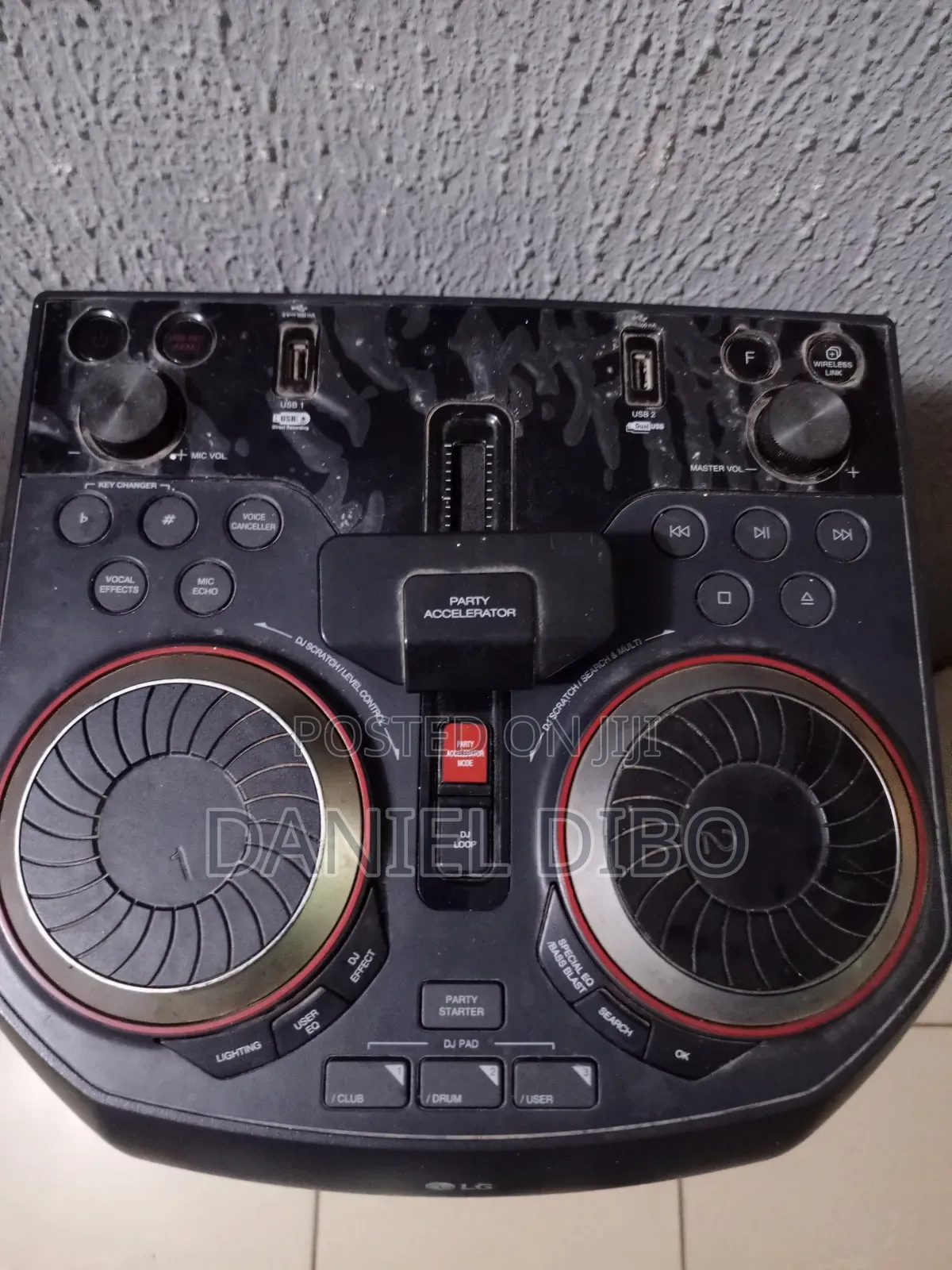 LG Sound Bar Speaker With DJ Scratch 1000W