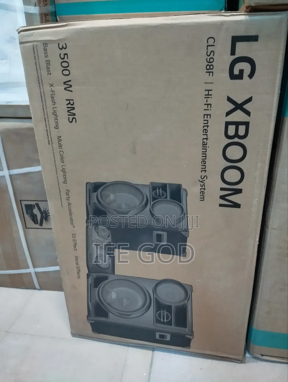 Original Lg Powerful Xboom 3500watts Bluetooth Usb Hdmi Etc