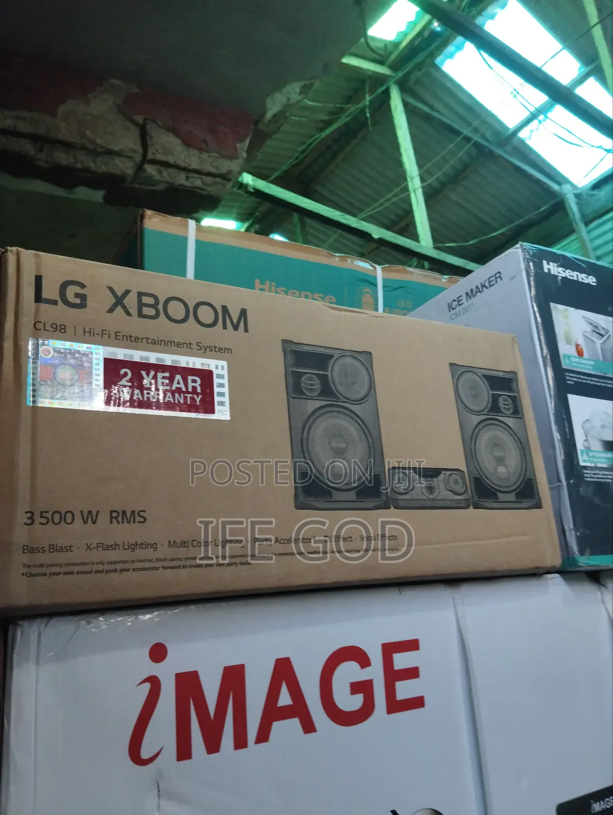 Original Lg Powerful Xboom 3500watts Bluetooth Usb Hdmi Etc