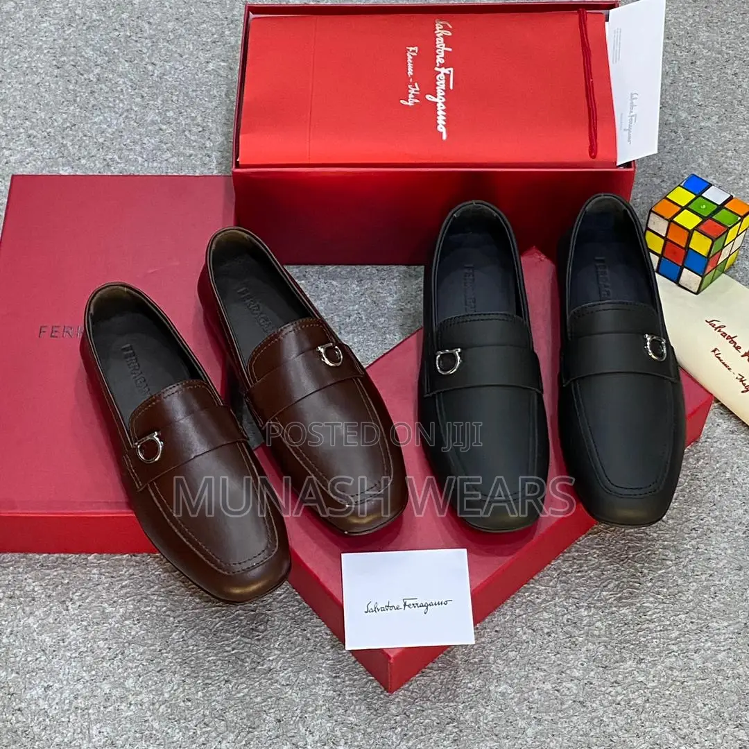 Original Italian Leather Salvatore Feragamo Shoe