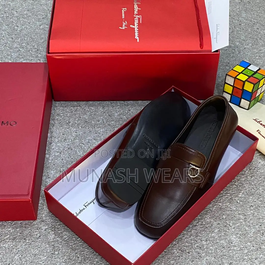 Original Italian Leather Salvatore Feragamo Shoe