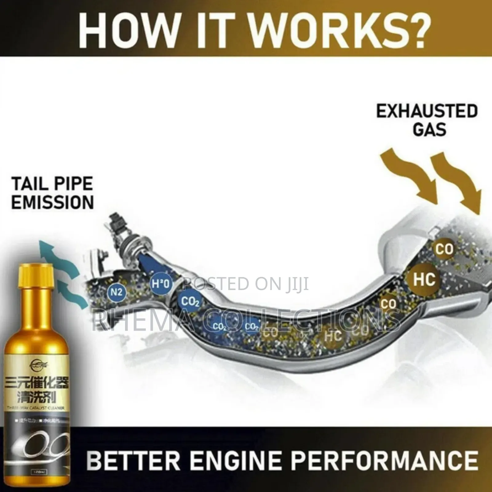 Engine Catalyst Converter Cleaner