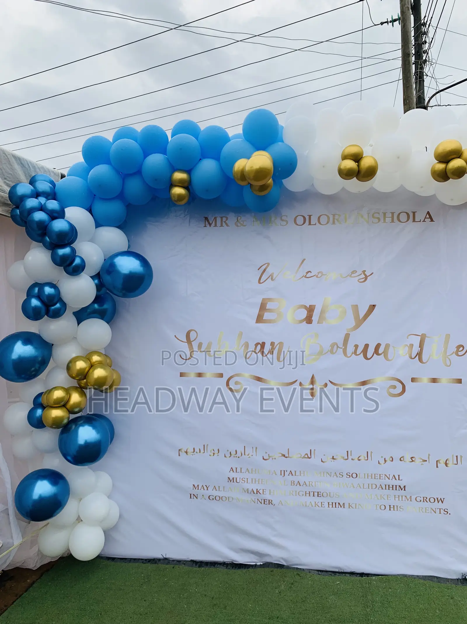 Child’S Dedication Decoration
