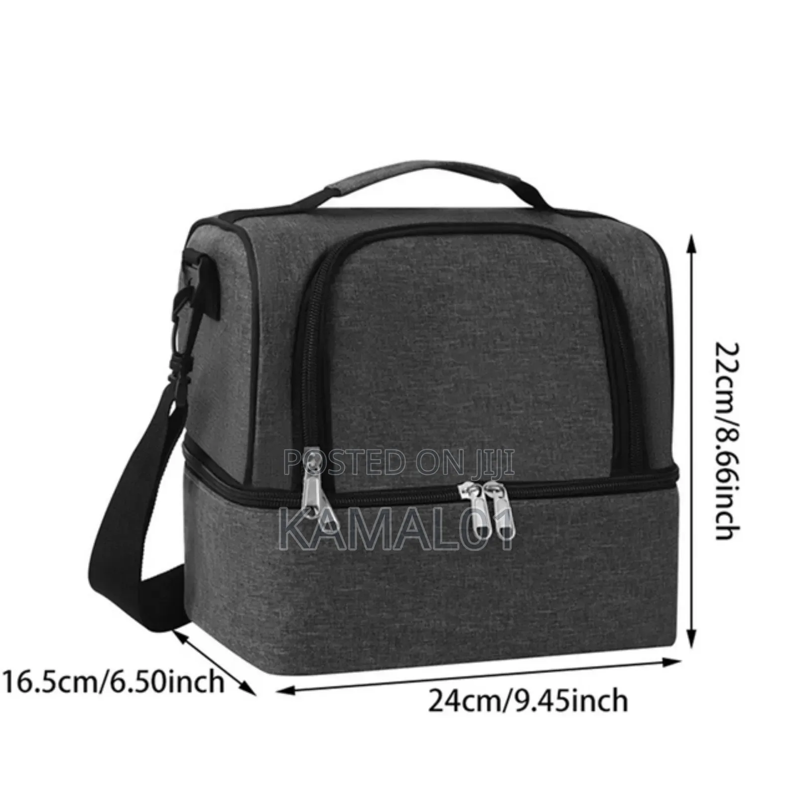 Large Capacity Square Thermal Lunch Bags Portable Cooler Bag