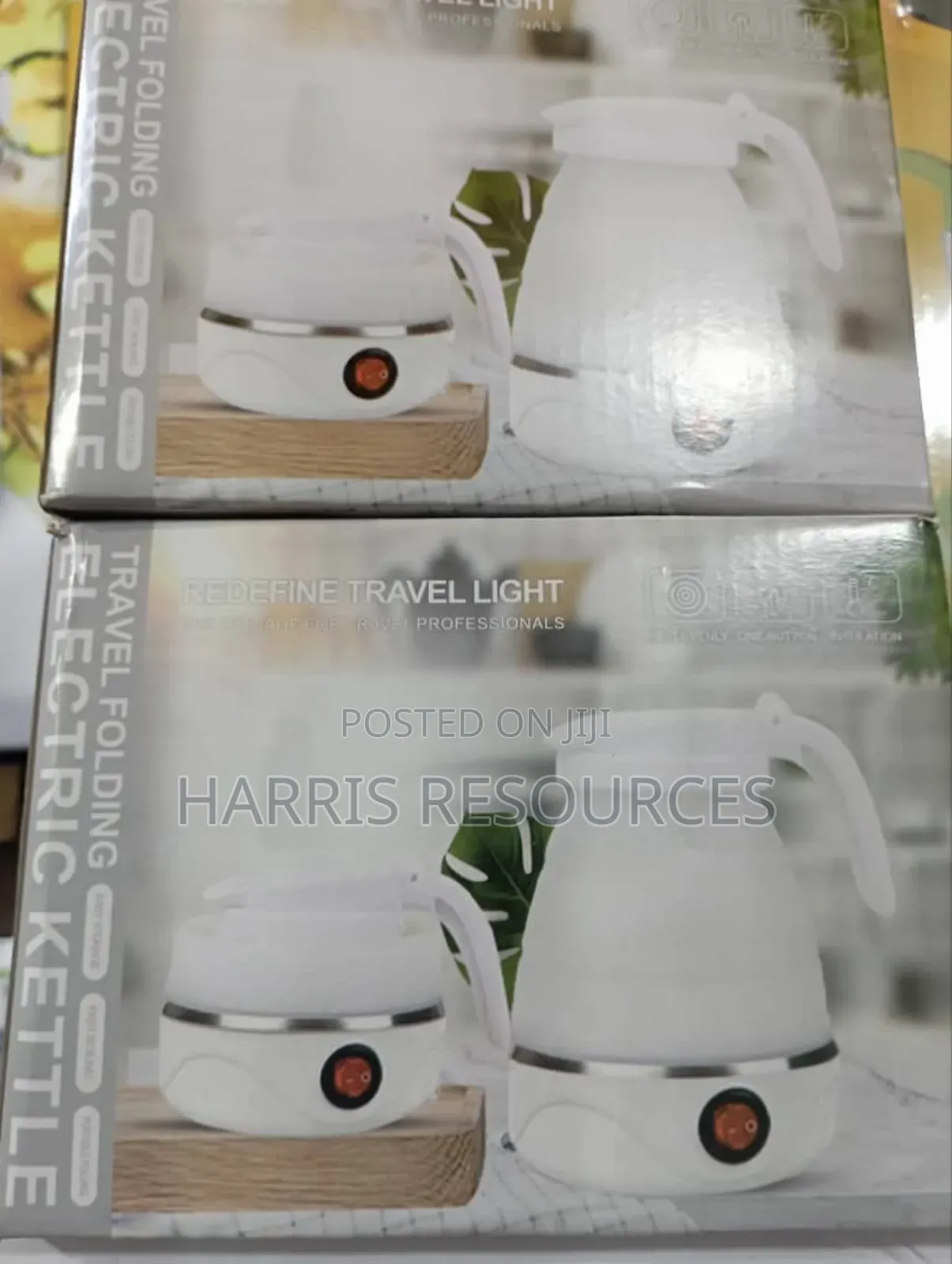 Silicon Electric Travel Kettle Jug -Collapsible