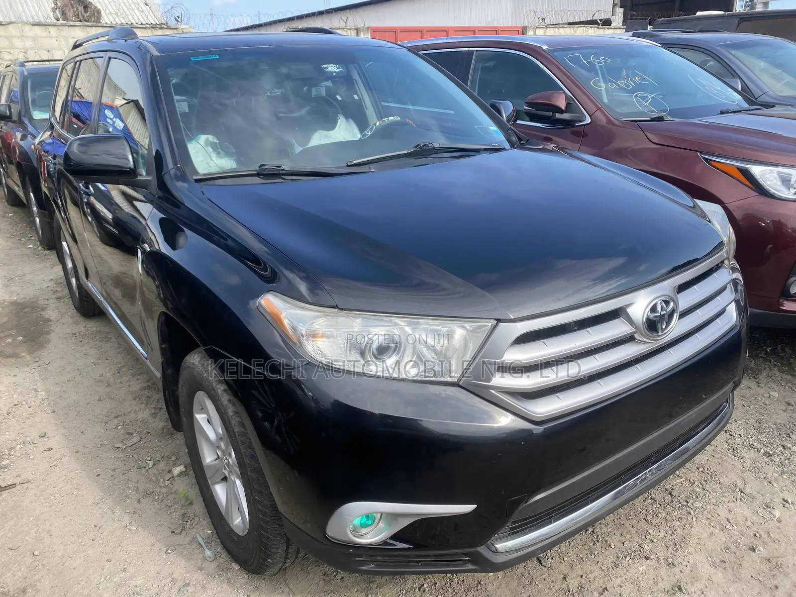 Toyota Highlander 3.5L 4WD 2013 Black