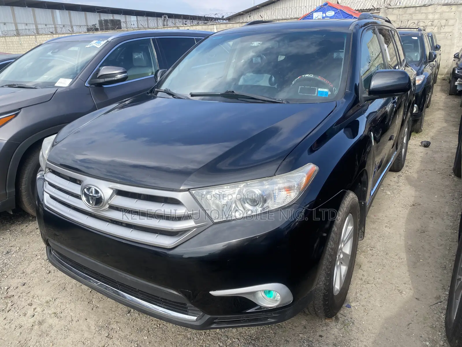 Toyota Highlander 3.5L 4WD 2013 Black
